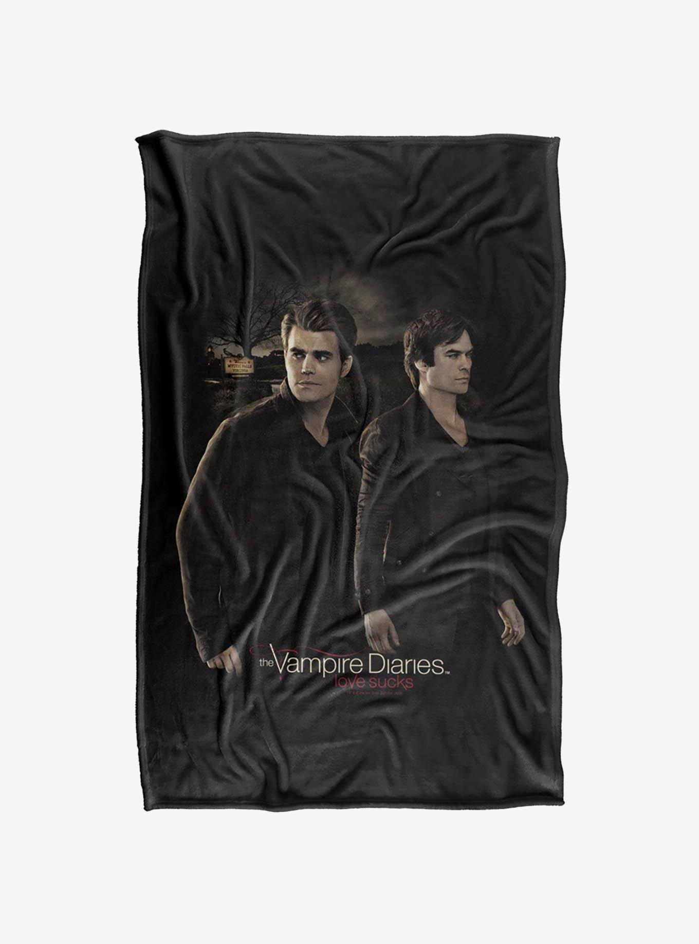 The Vampire Diaries Brothers 36x58" Throw Blanket, , hi-res