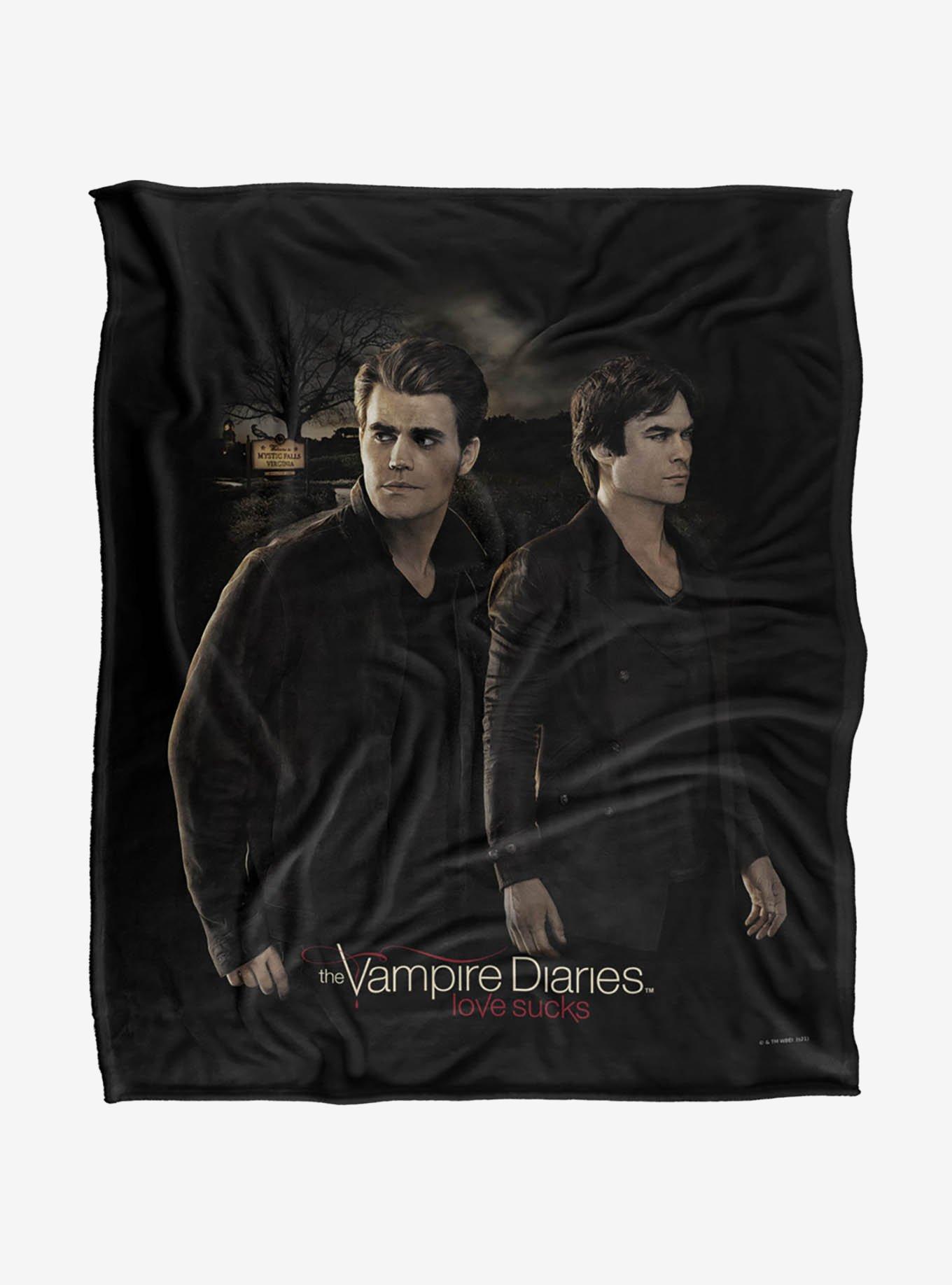 The Vampire Diaries Brothers 50x60" Throw Blanket, , hi-res