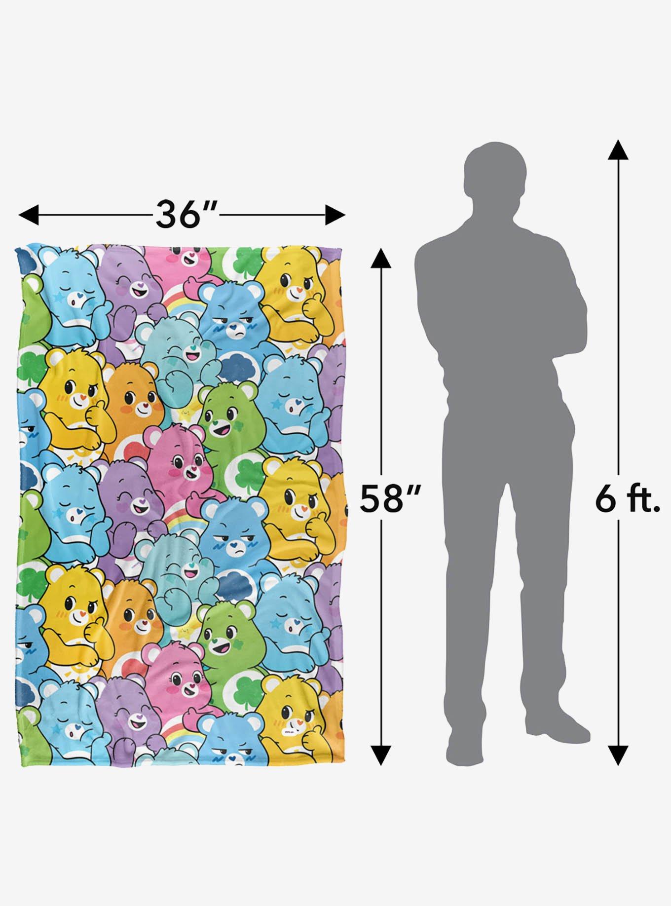 Care Bears Very Many Bears 36x58" Throw Blanket, , alternate