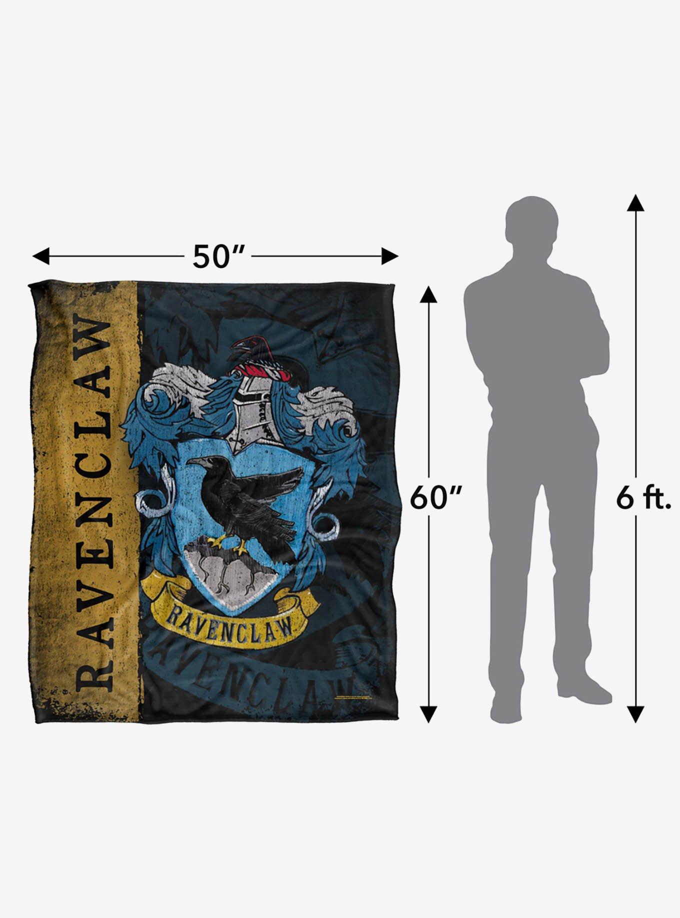 Harry Potter Ravenclaw House Crest 50x60" Throw Blanket, , alternate