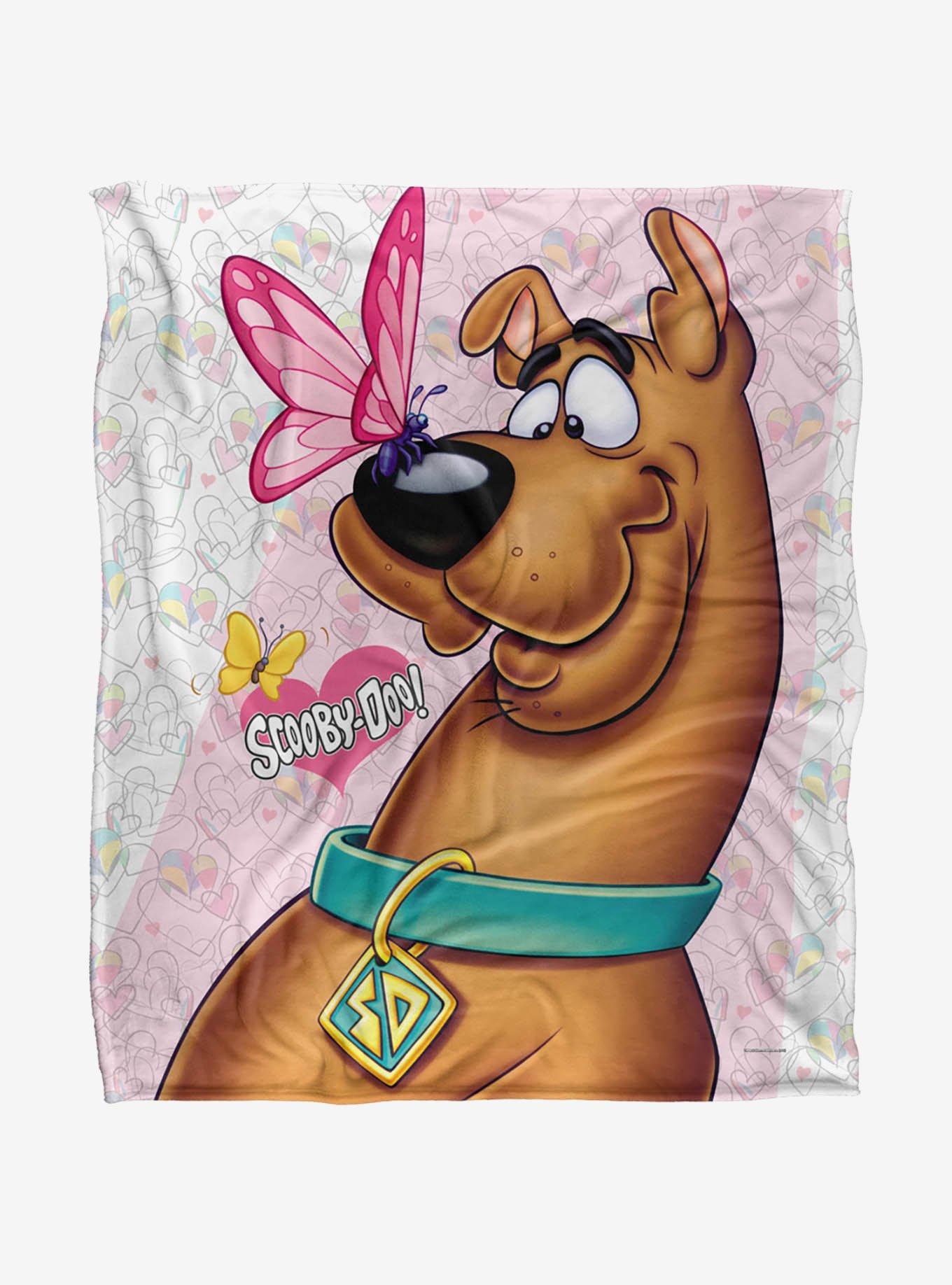 Scooby-Doo! Butterfly 50x60" Throw Blanket, , hi-res