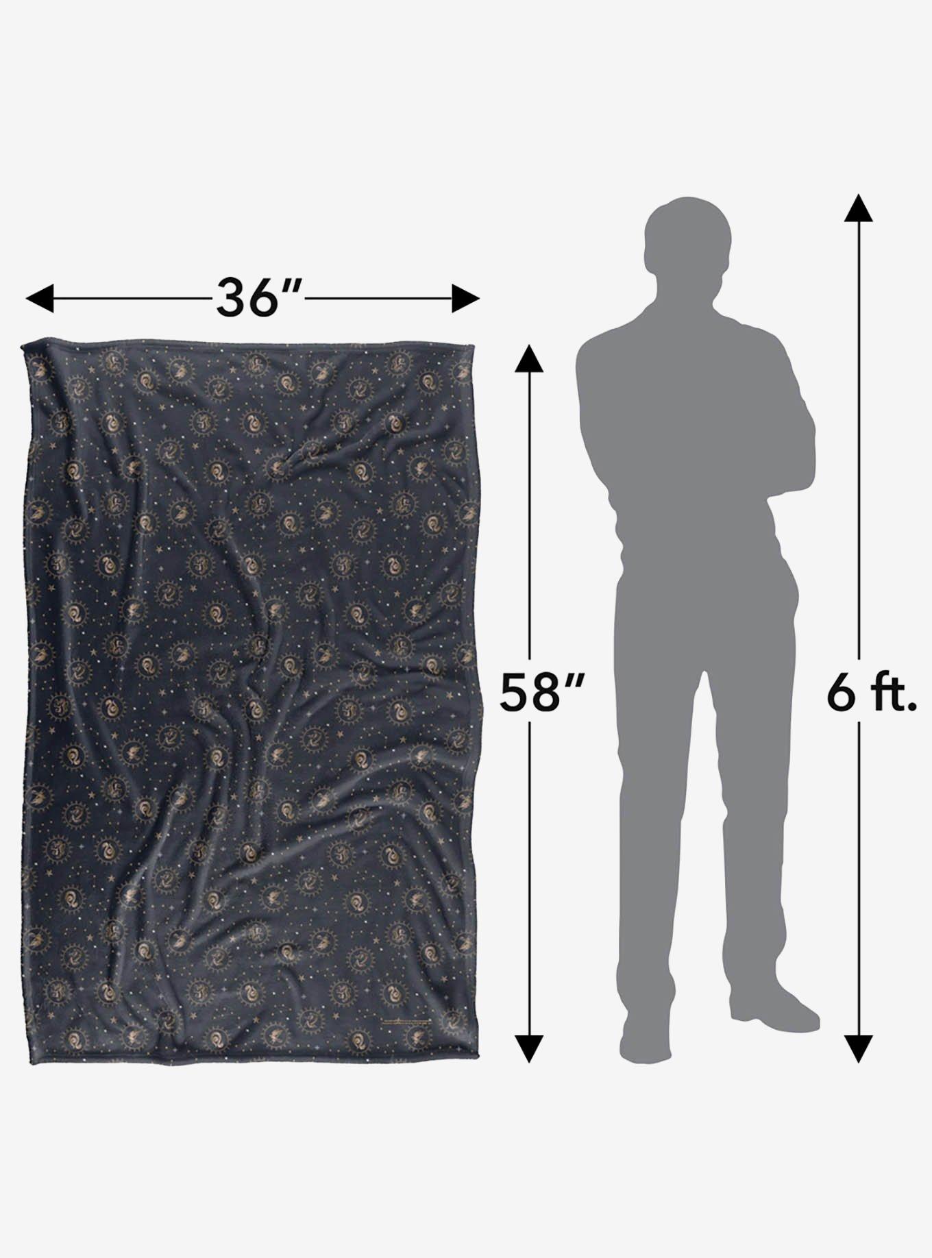Harry Potter House Constellations 36x58" Throw Blanket, , alternate