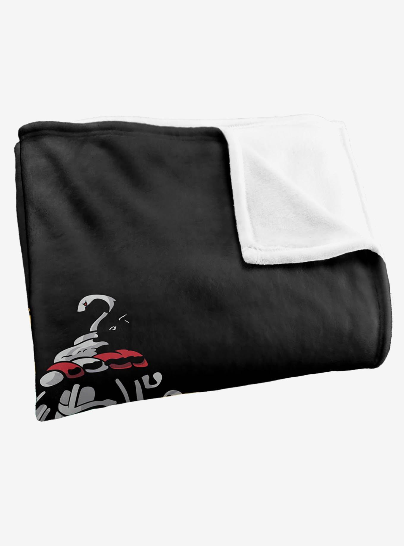 Harry Potter Slytherin Crest Black 36x58" Throw Blanket, , alternate