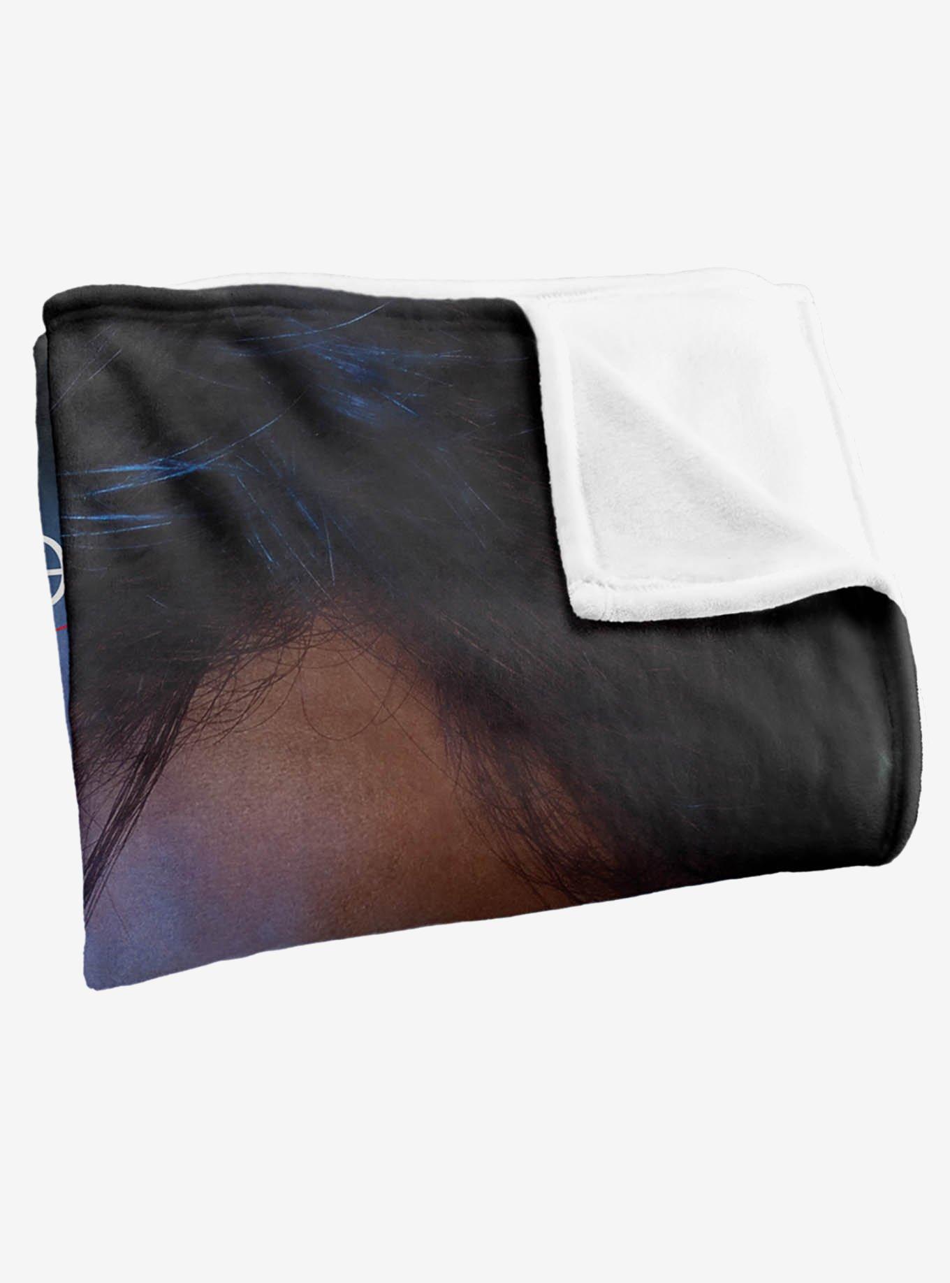 The Vampire Diaries Damon Eyes 36x58" Throw Blanket, , alternate