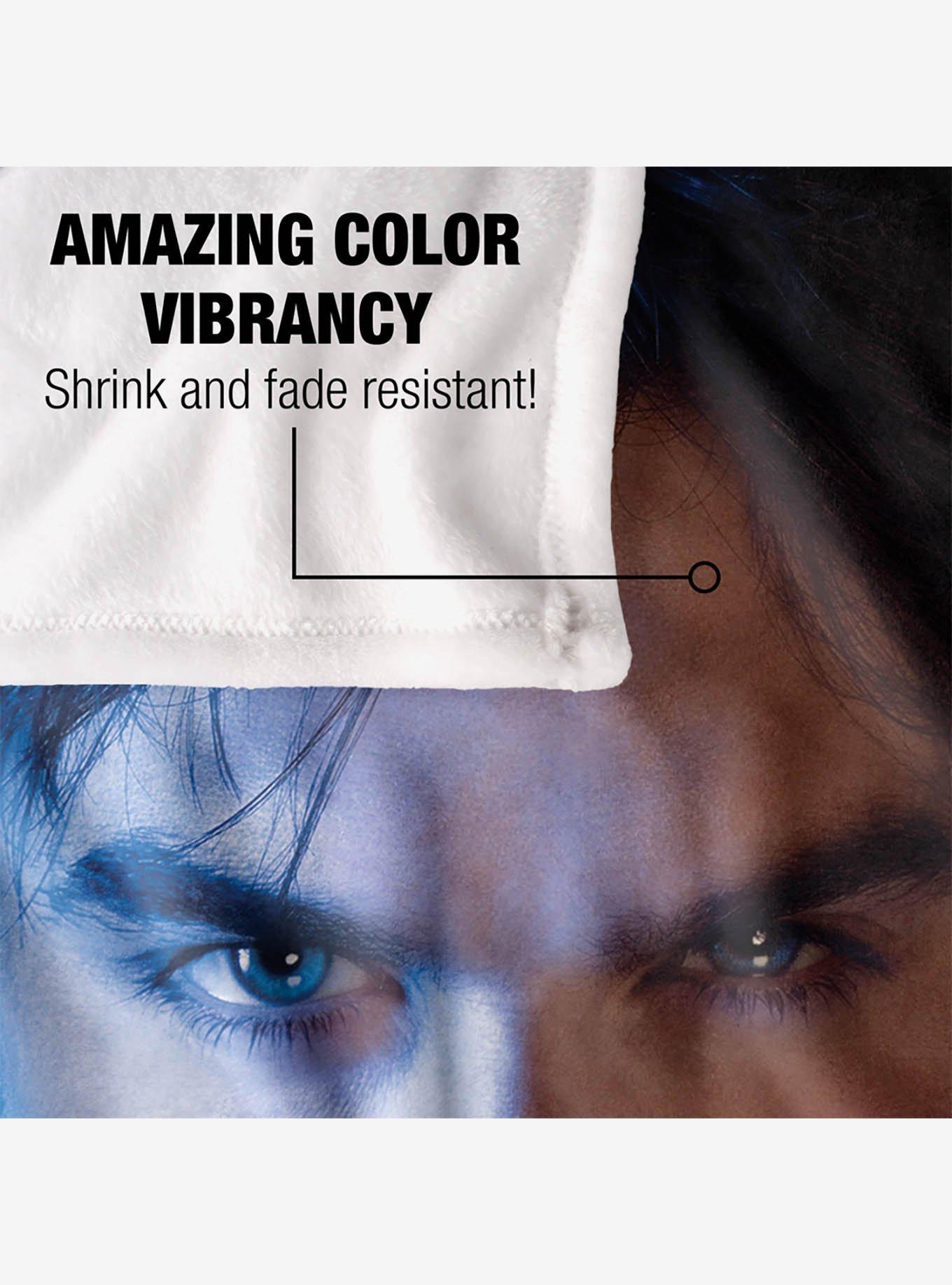 The Vampire Diaries Damon Eyes 36x58" Throw Blanket, , alternate