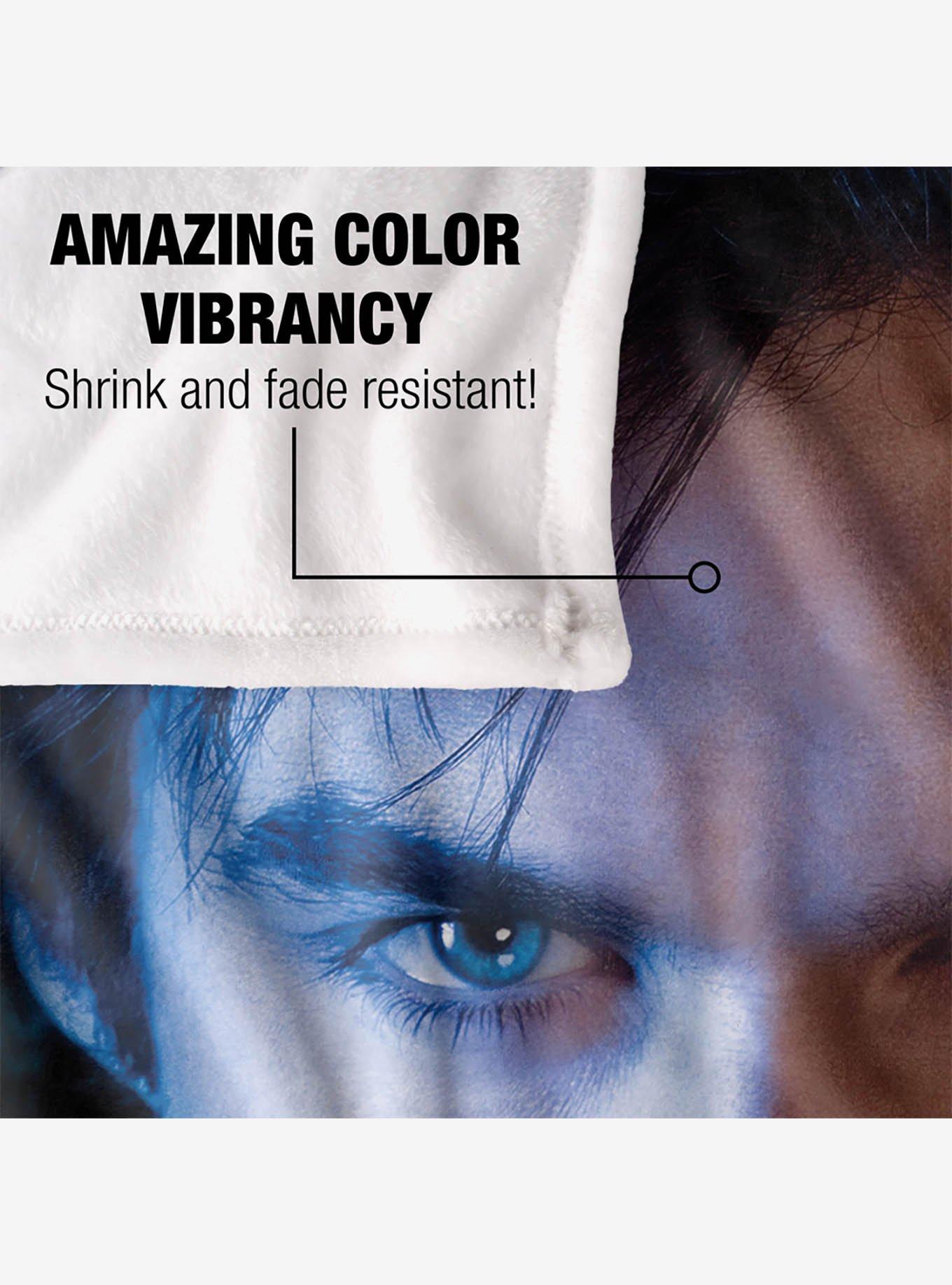 The Vampire Diaries Damon Eyes 50x60" Throw Blanket, , alternate