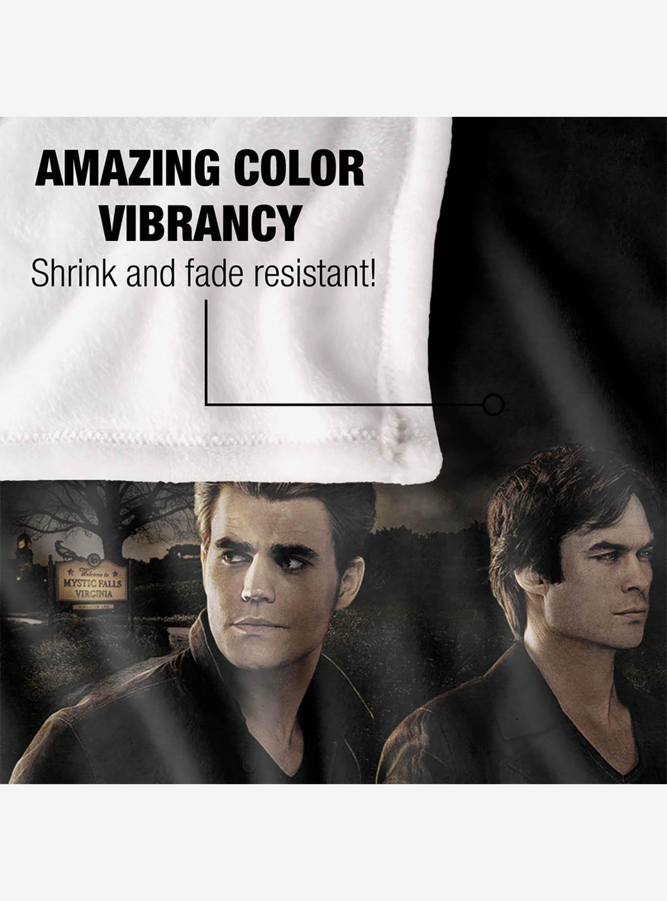 The Vampire Diaries Brothers 36x58" Throw Blanket, , alternate