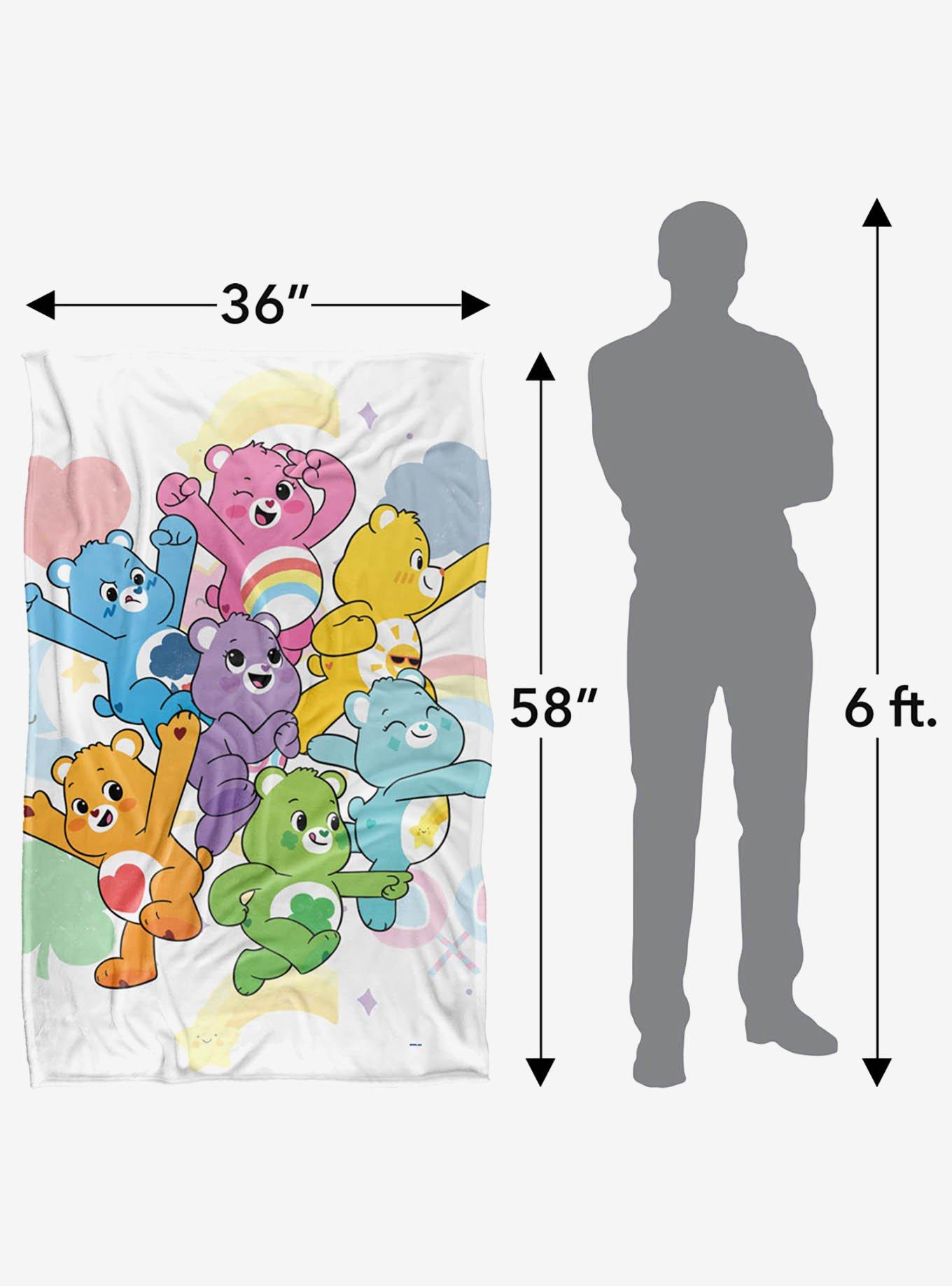 Care Bears 36x58" Throw Blanket, , alternate