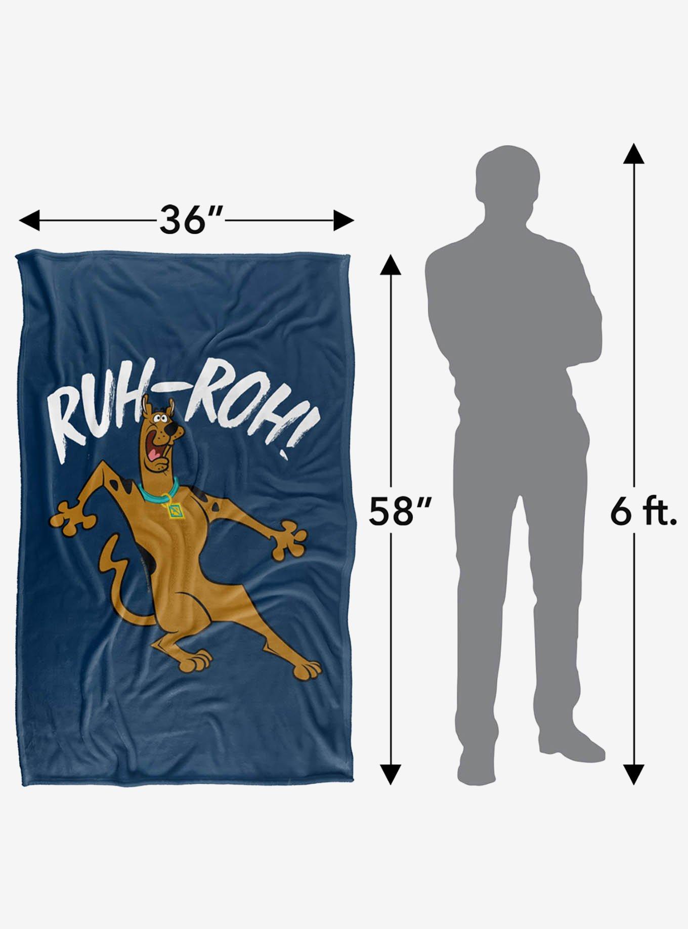 Scooby-Doo! Ruh Roh 36x58" Throw Blanket, , alternate