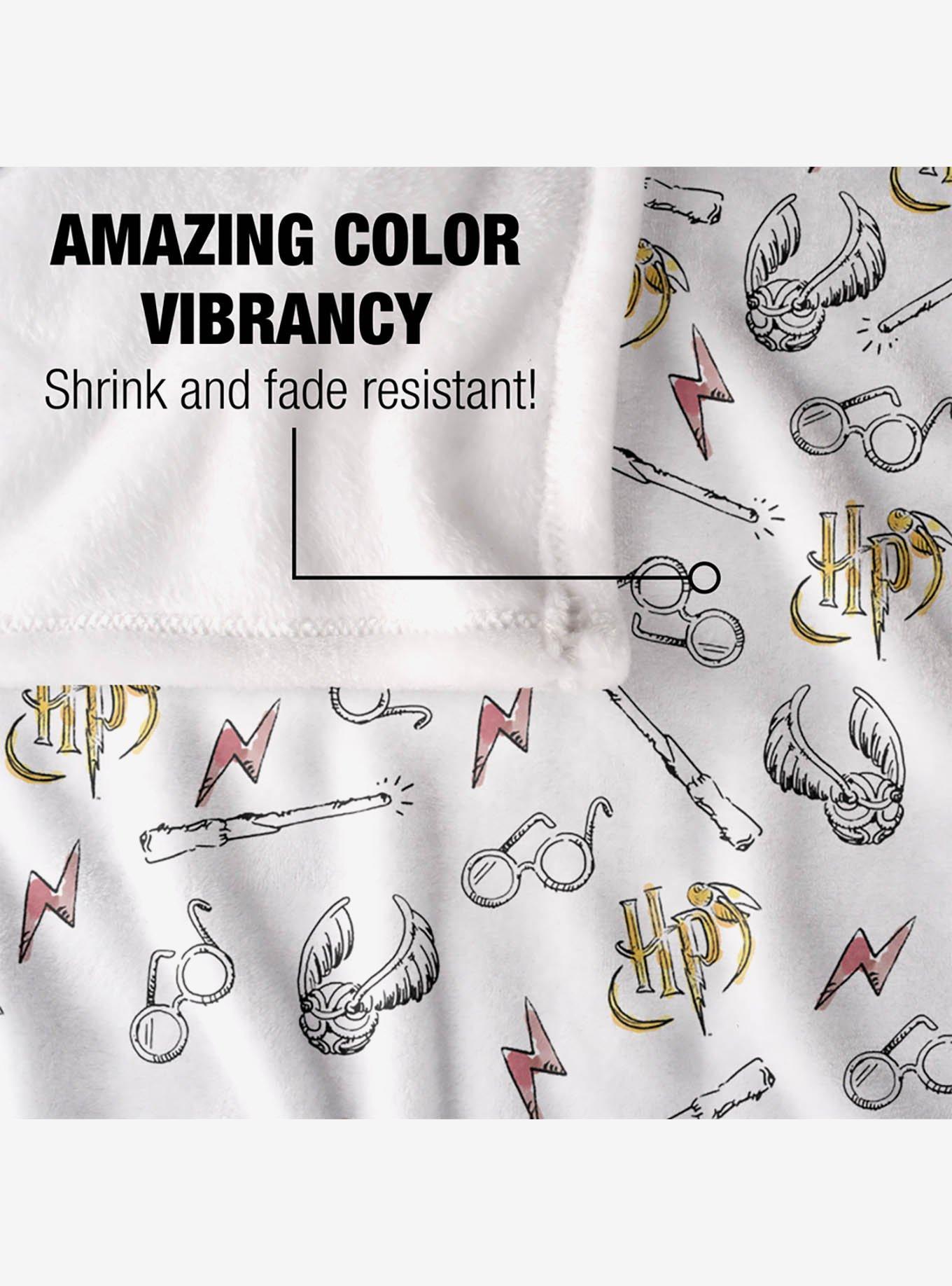 Harry Potter Whimsical Water Color 36x58" Throw Blanket, , alternate