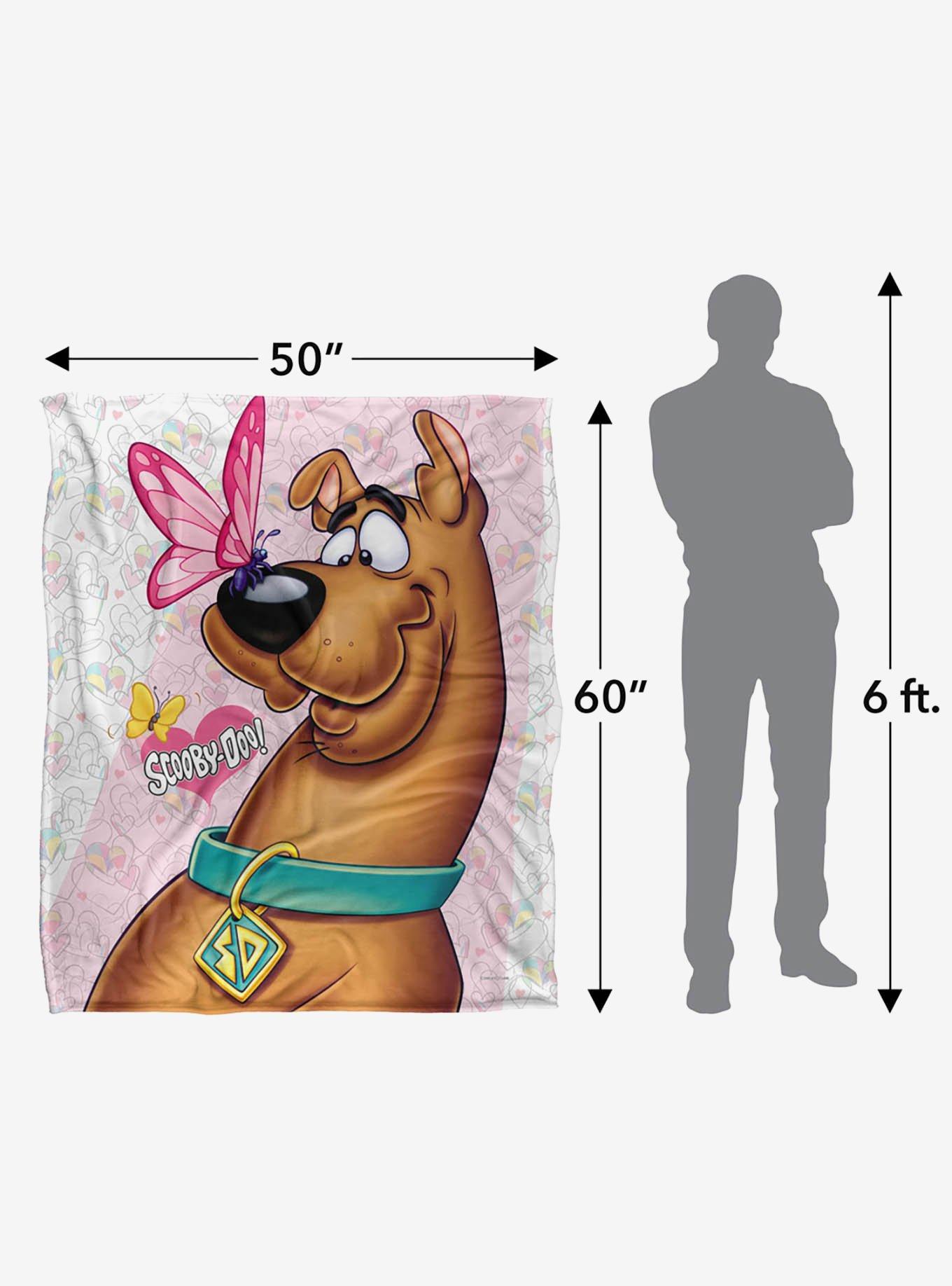 Scooby-Doo! Butterfly 50x60" Throw Blanket, , alternate