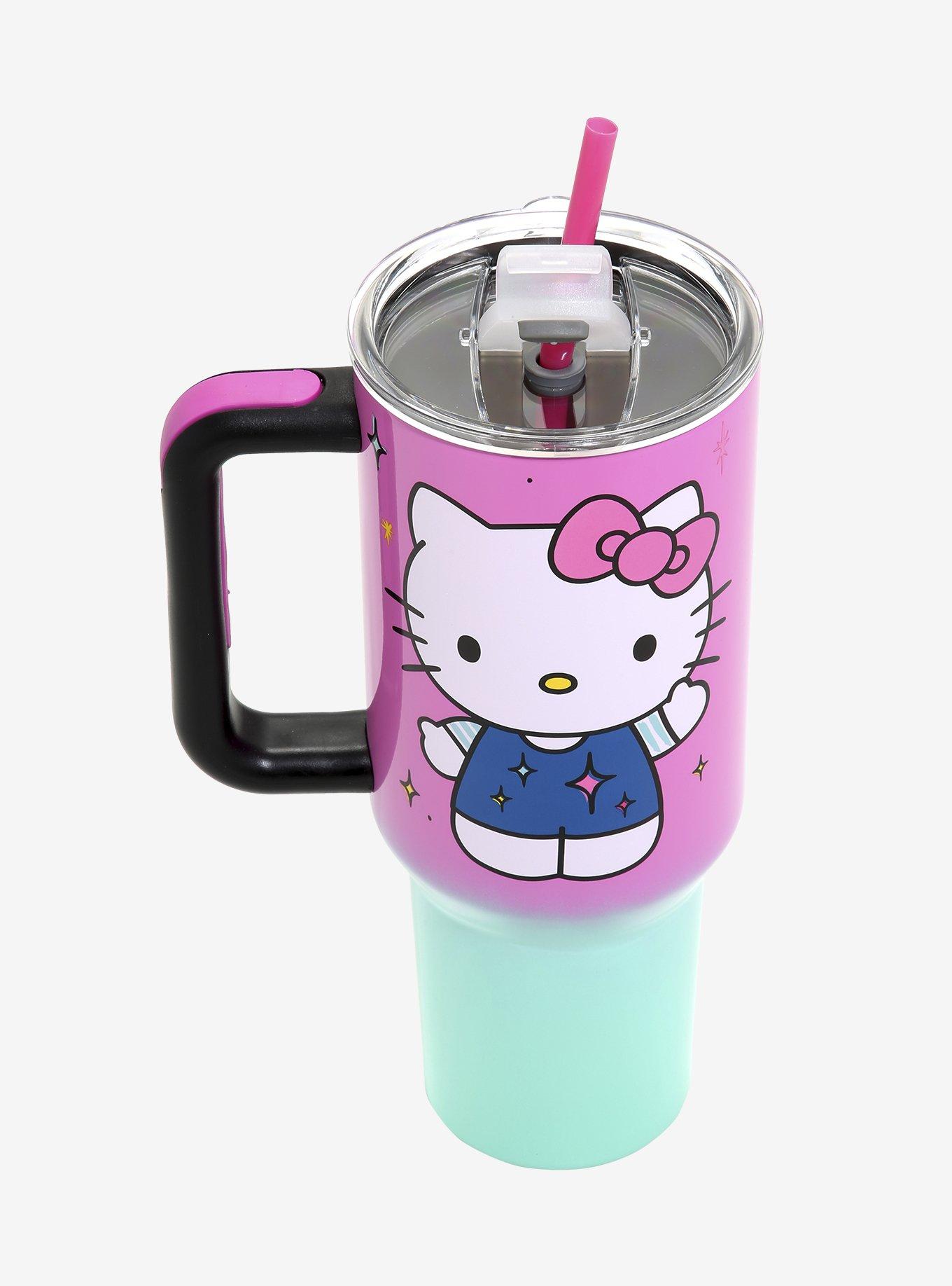 Hello Kitty Never Lose Your Sparkle Stainless Steel Travel Cup, , alternate