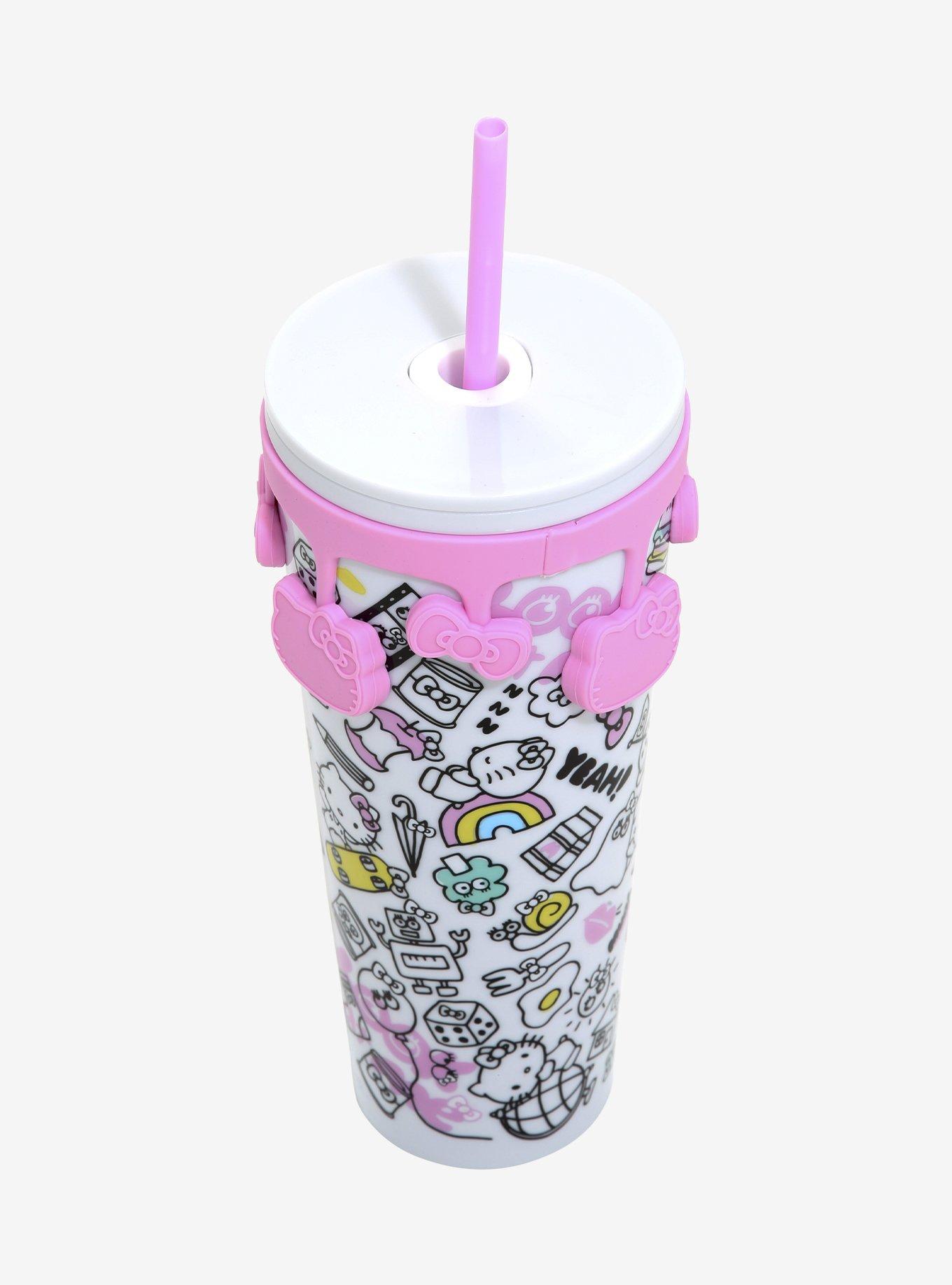 Hello Kitty Kawaii Icons Drop Acrylic Travel Cup, , alternate