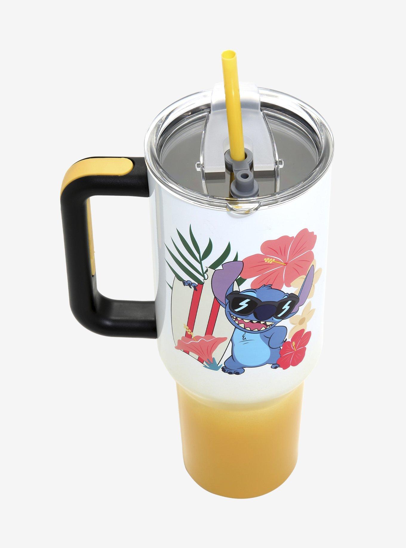 Disney Stitch Guitar Stainless Steel Travel Cup, , alternate