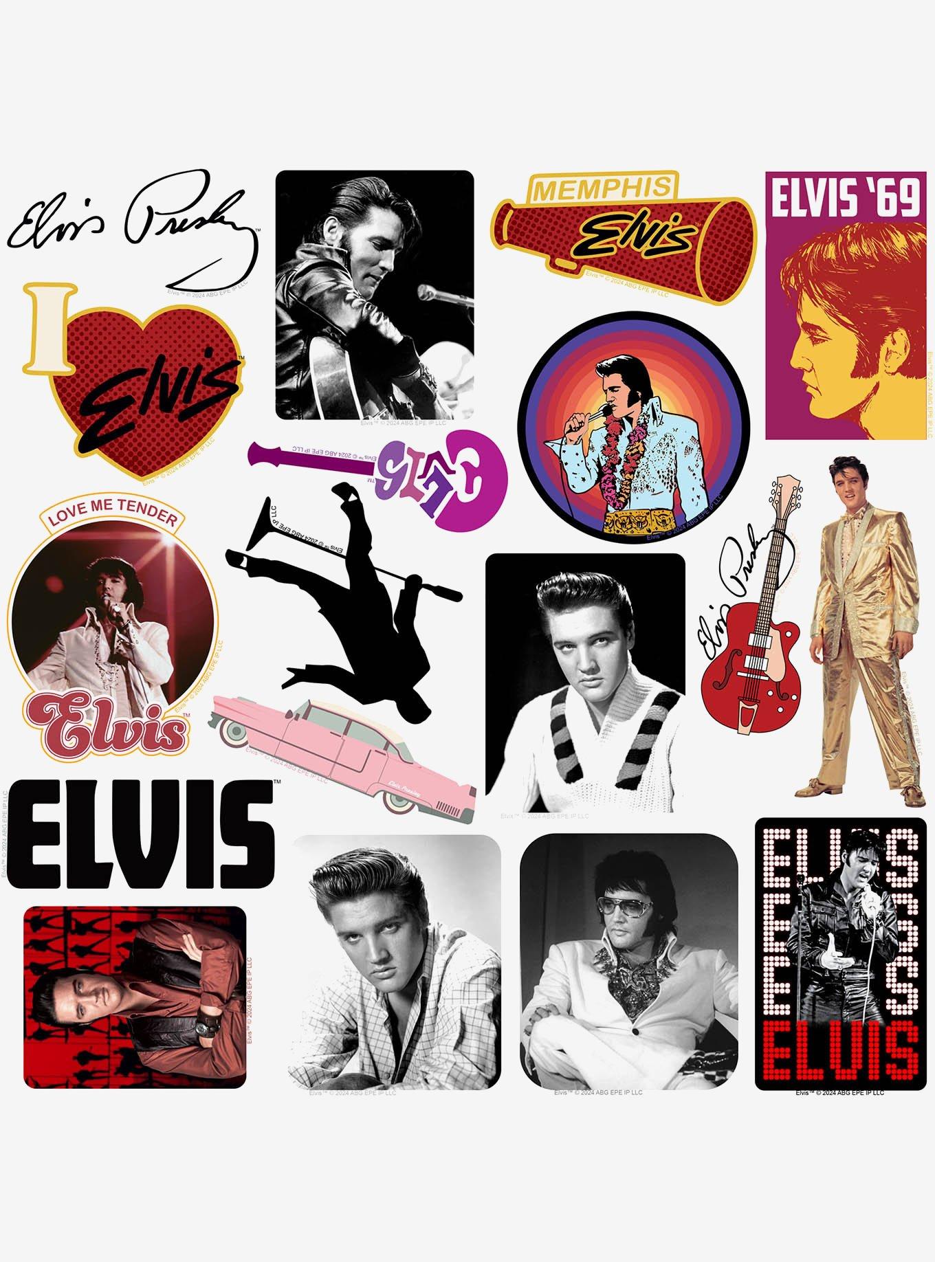 Elvis Presley 100ct Vinyl Stickers Variety Pack, , alternate