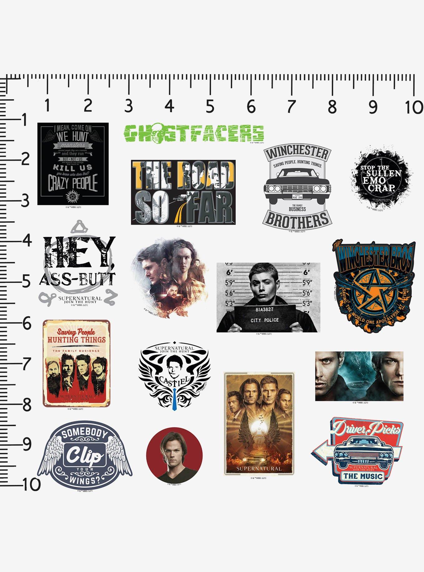 Supernatural 100ct Vinyl Stickers Variety Pack, , alternate