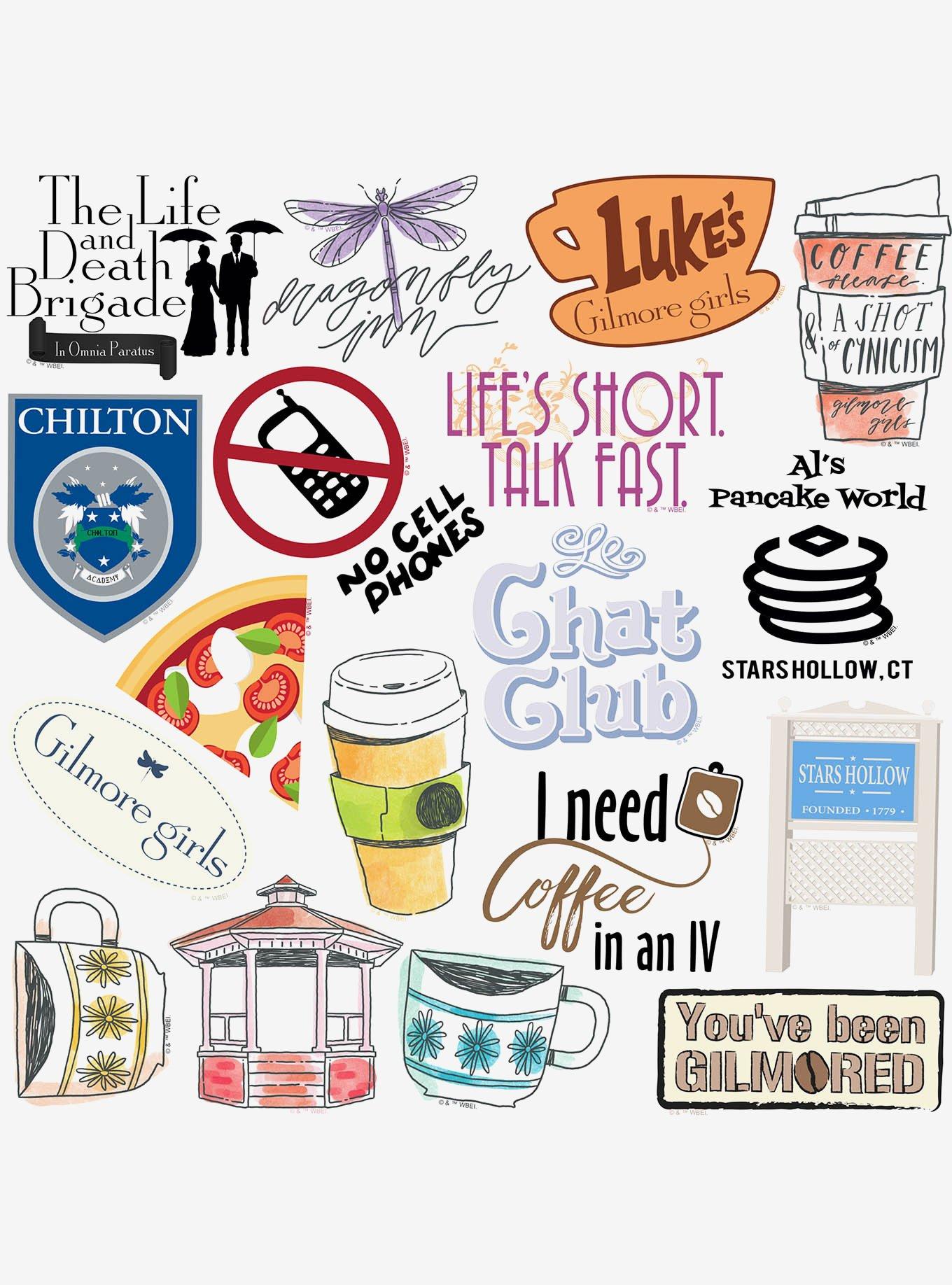 Gilmore Girls 100ct Vinyl Stickers Variety Pack, , alternate