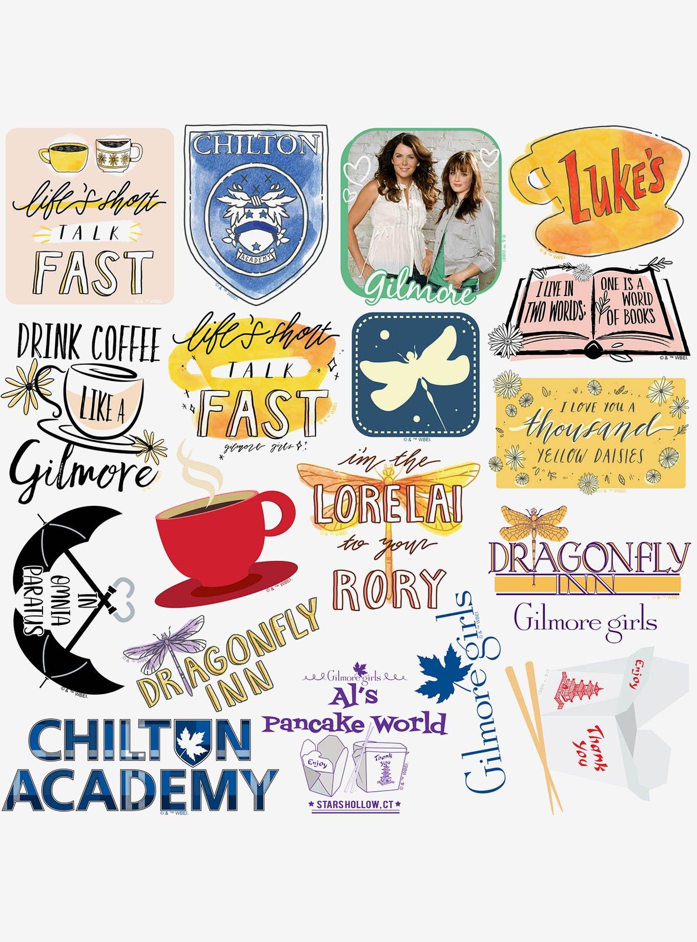 Gilmore Girls 100ct Vinyl Stickers Variety Pack, , alternate