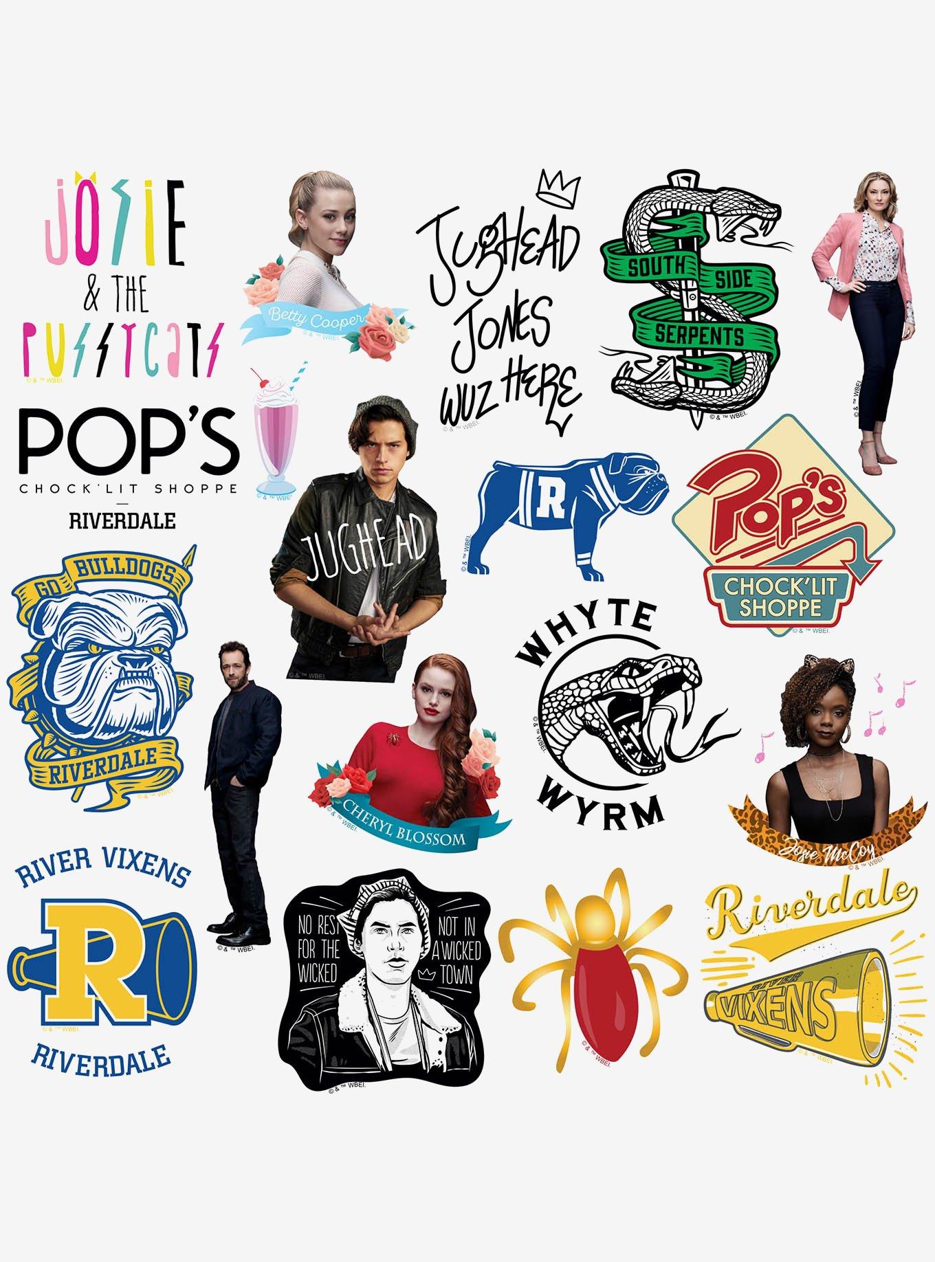 Riverdale 100ct Vinyl Stickers Variety Pack, , alternate