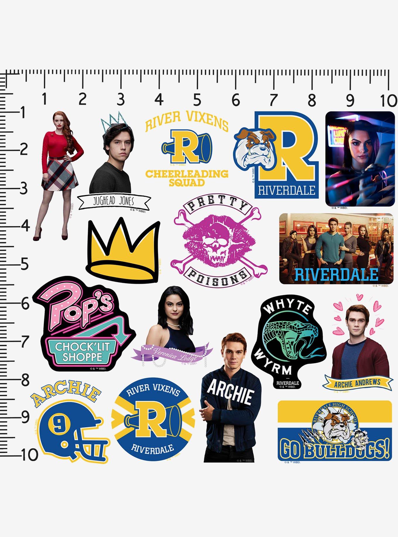 Riverdale 100ct Vinyl Stickers Variety Pack, , alternate