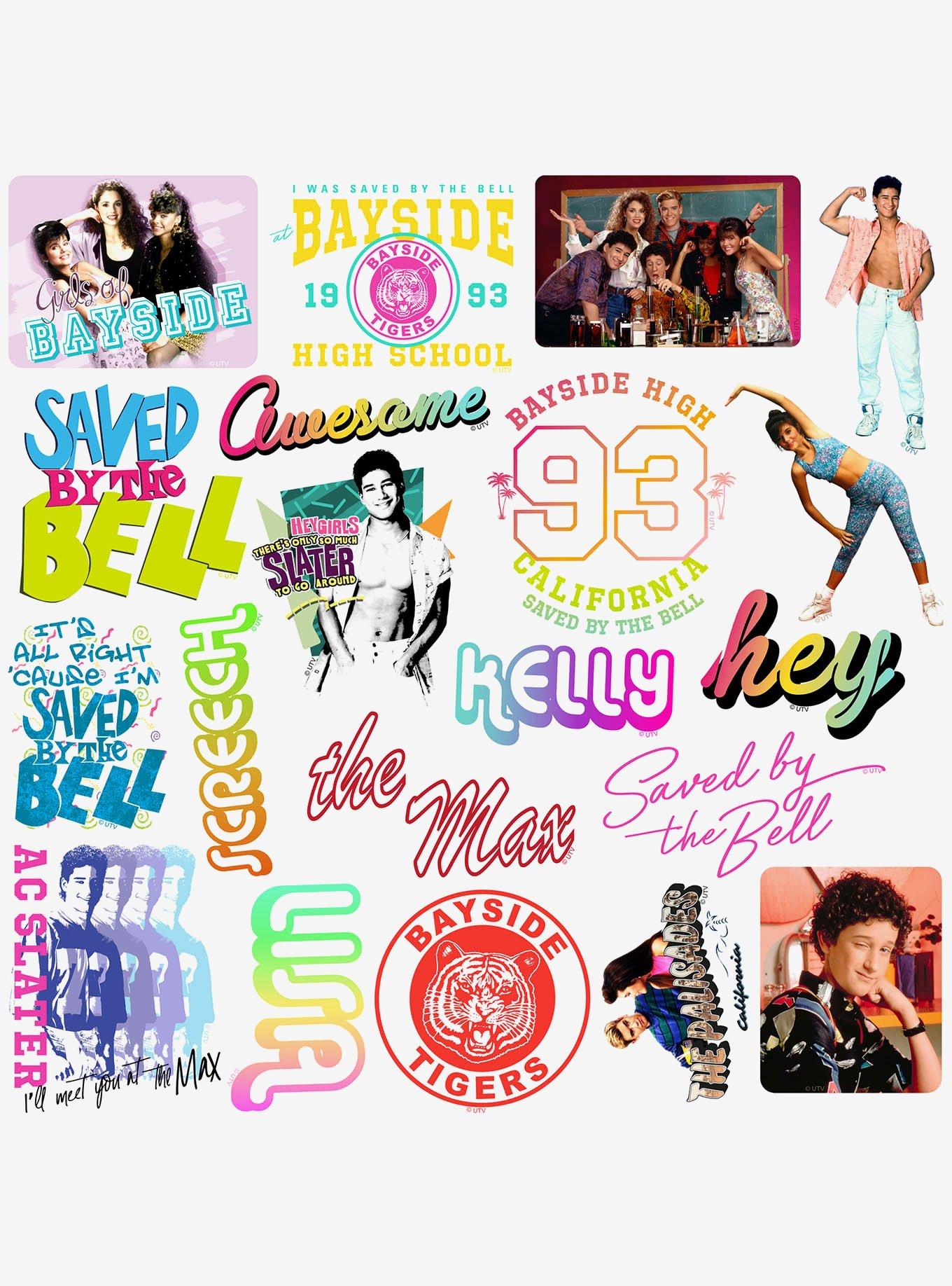 Saved By the Bell 100ct Vinyl Stickers Variety Pack, , alternate