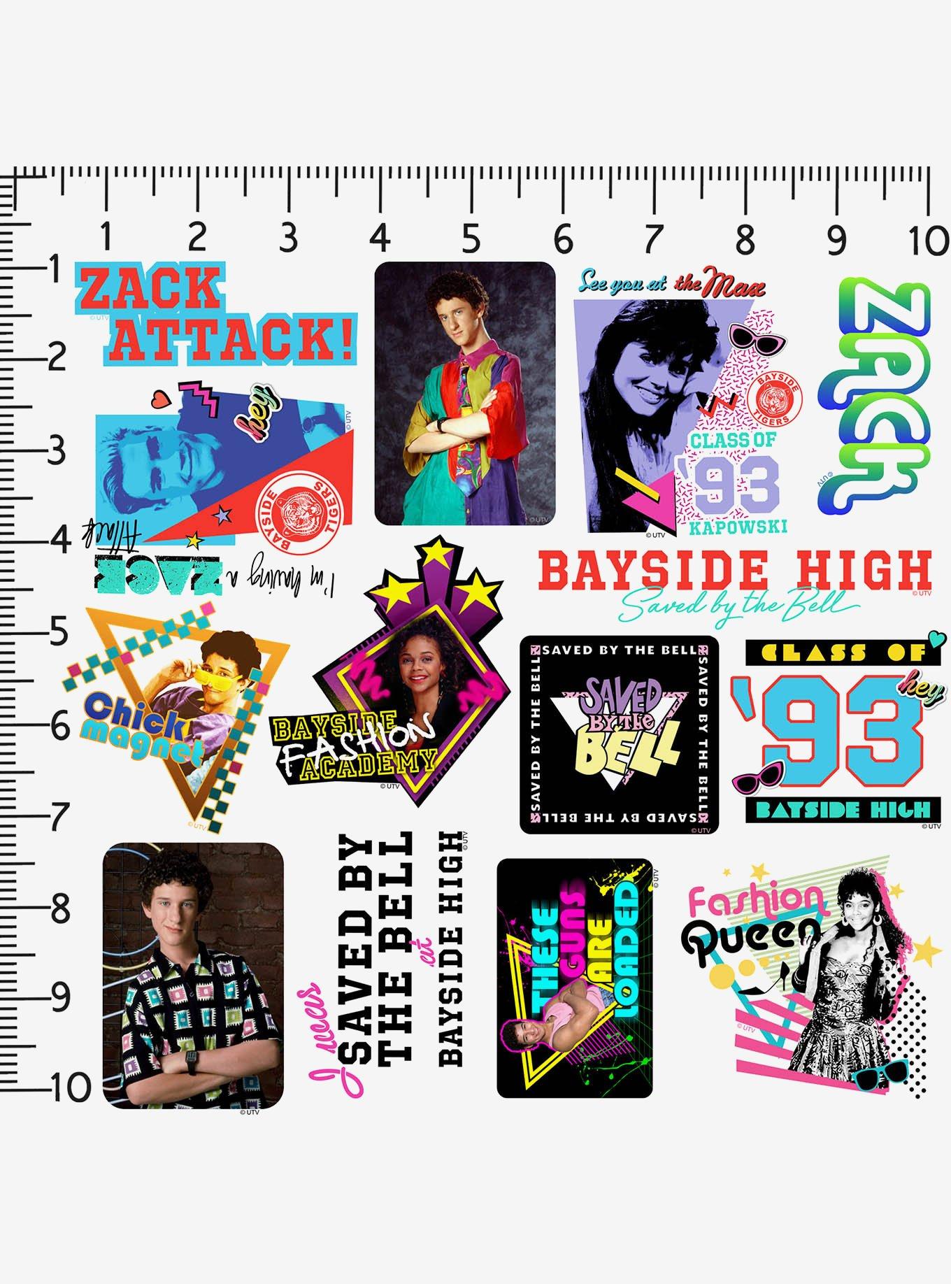 Saved By the Bell 100ct Vinyl Stickers Variety Pack, , alternate