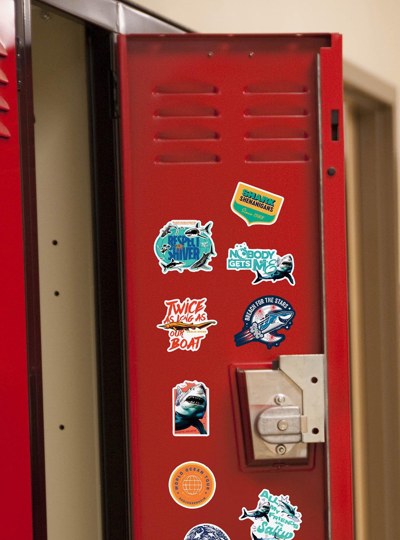 Shark Week 100ct Vinyl Stickers Variety Pack, , alternate