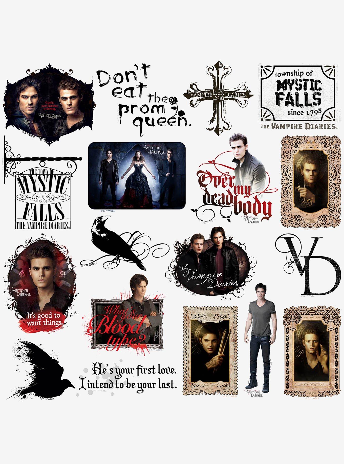 The Vampire Diaries 100ct Vinyl Stickers Variety Pack, , alternate