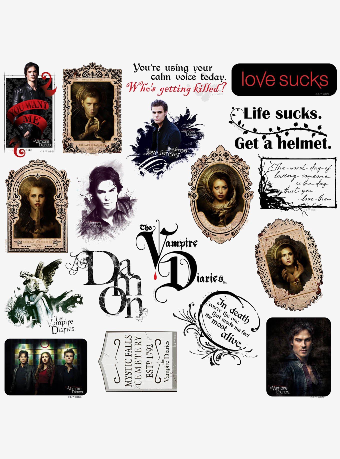 The Vampire Diaries 100ct Vinyl Stickers Variety Pack, , alternate