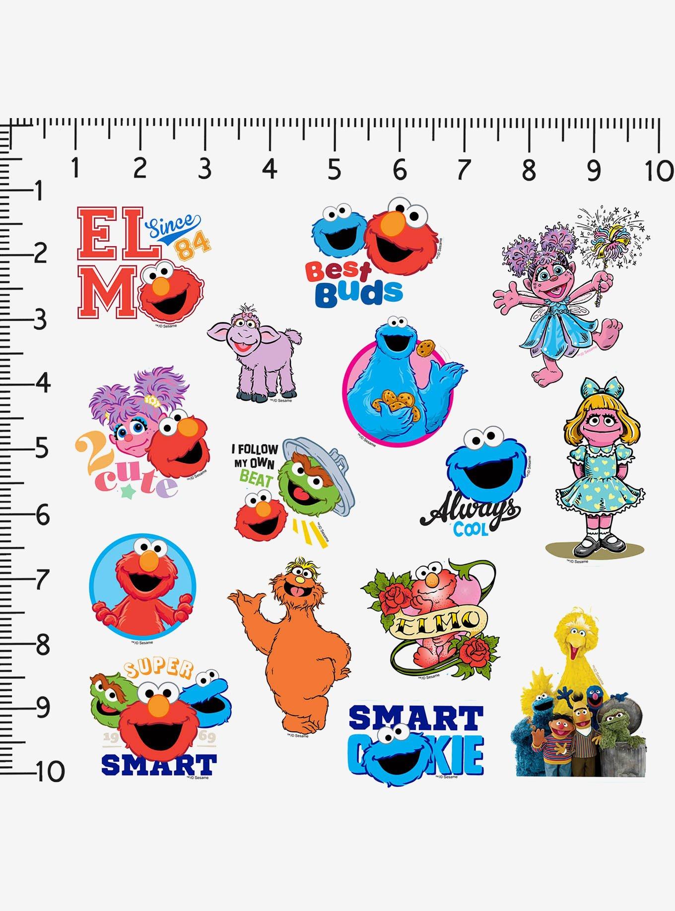 Sesame Street 100ct Vinyl Stickers Variety Pack, , hi-res