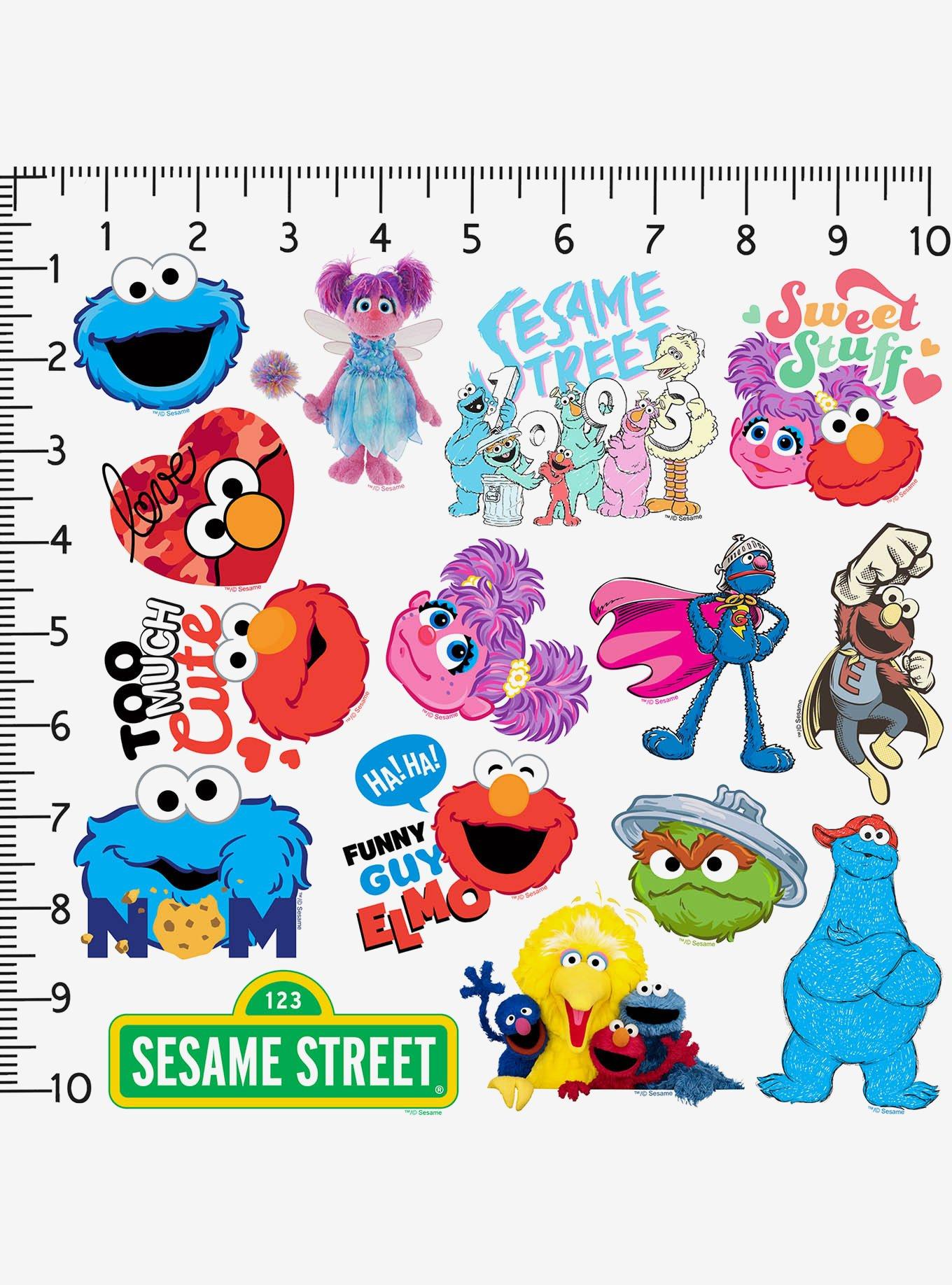 Sesame Street Variety 100ct Vinyl Stickers Variety Pack, , hi-res