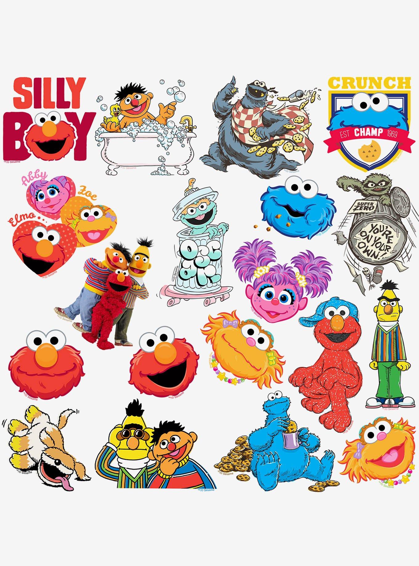 Sesame Street Variety 100ct Vinyl Stickers Variety Pack, , alternate