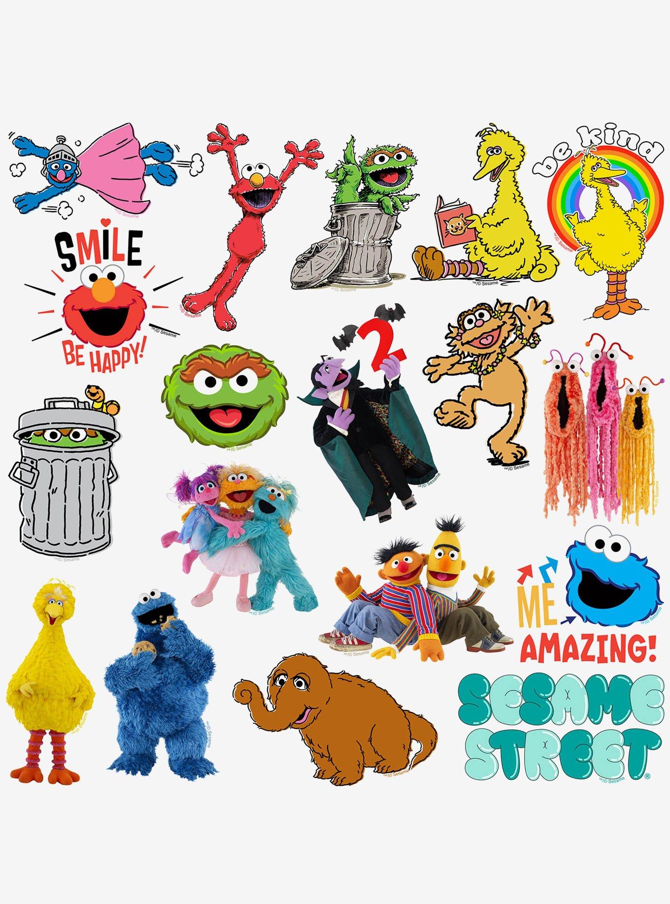 Sesame Street Variety 100ct Vinyl Stickers Variety Pack, , alternate