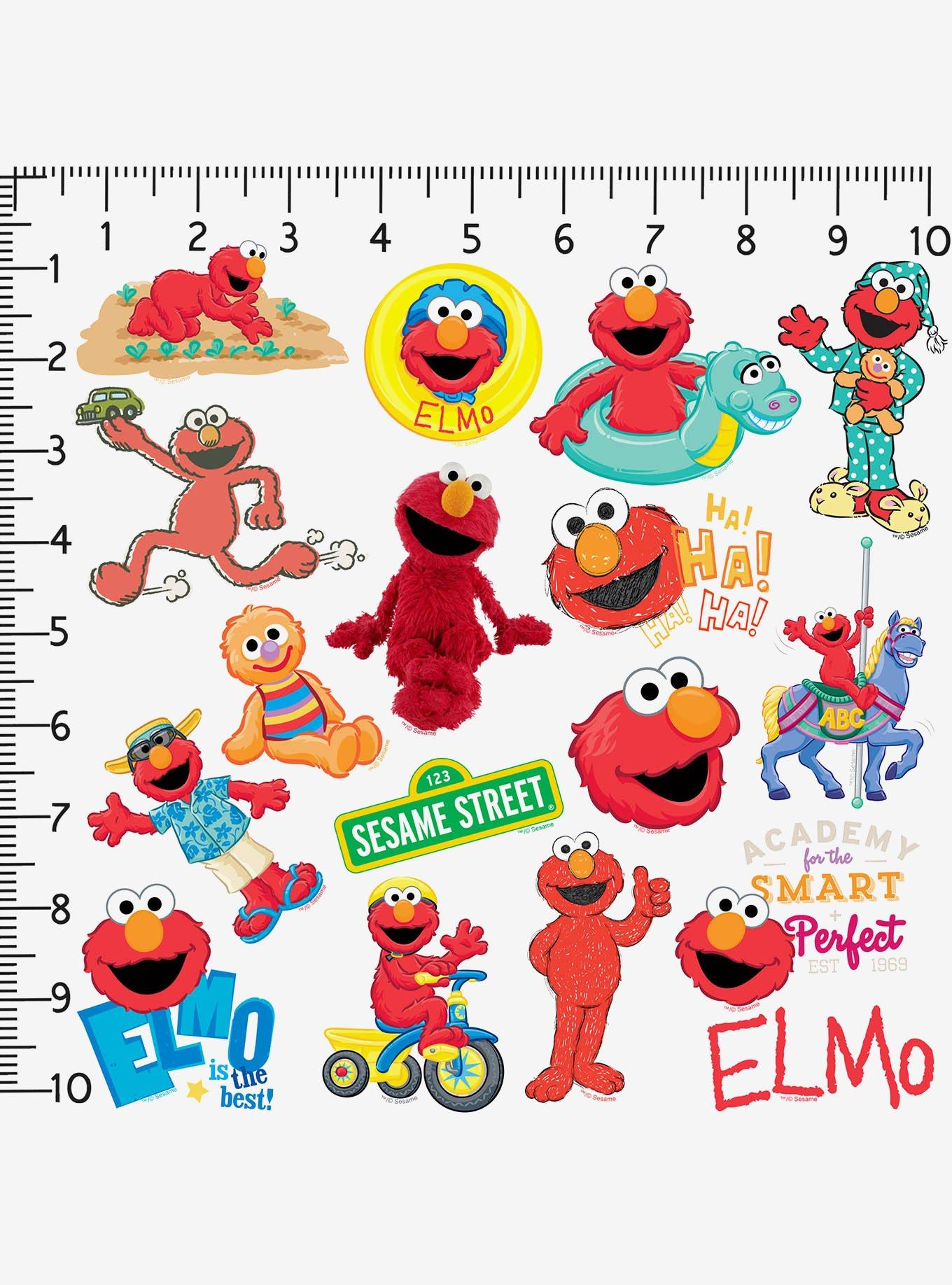 Sesame Street Elmo 100ct Vinyl Stickers Variety Pack, , hi-res