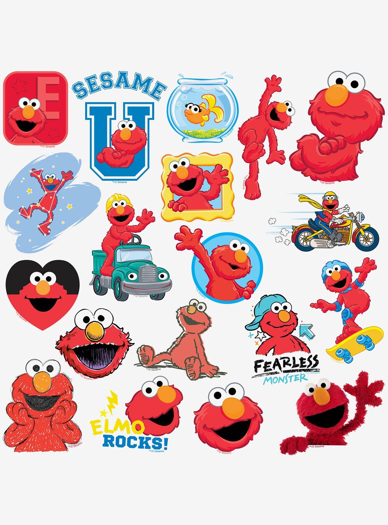 Sesame Street Elmo 100ct Vinyl Stickers Variety Pack, , alternate