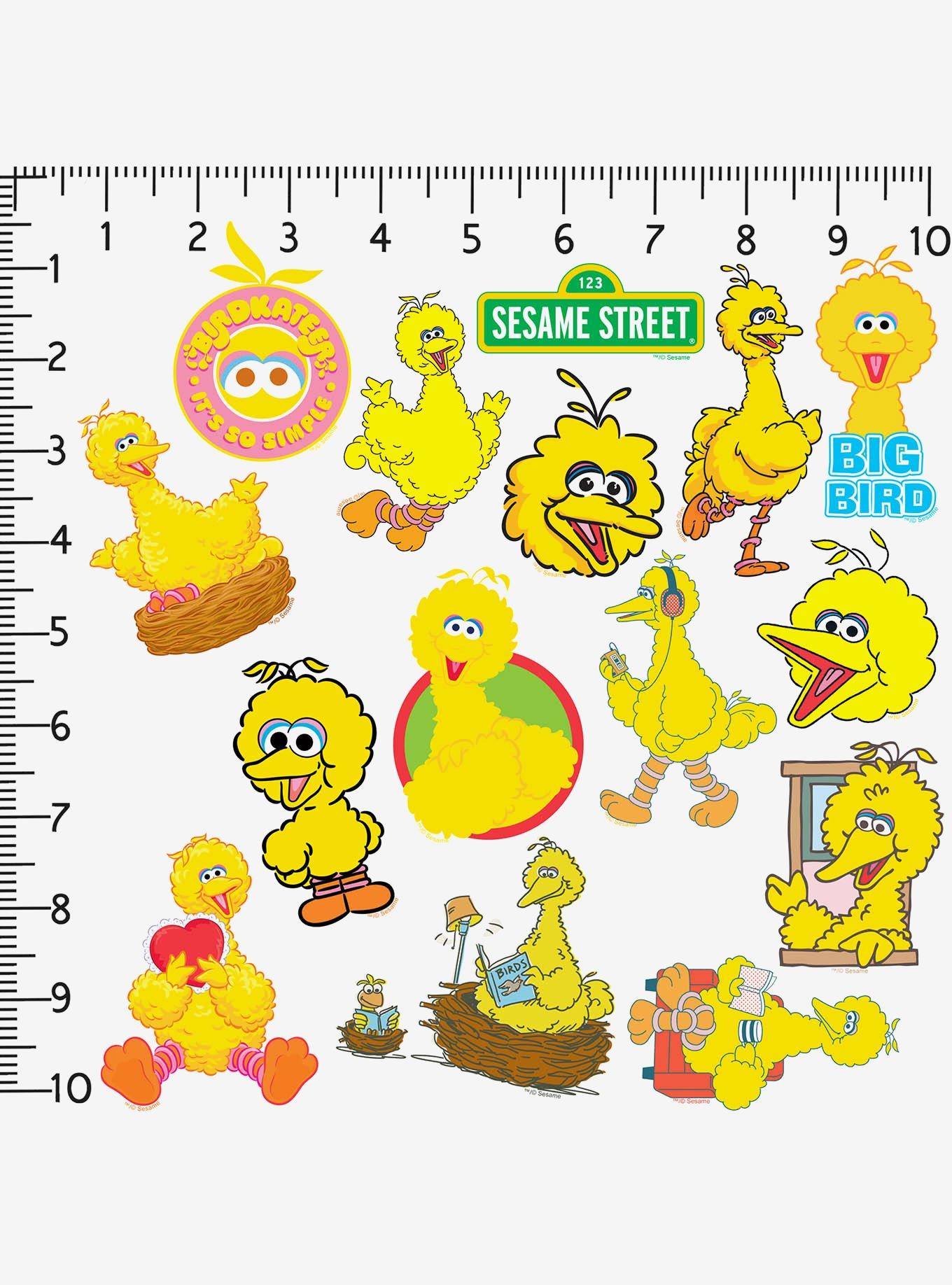 Sesame Street Big Bird 100ct Vinyl Stickers Variety Pack, , hi-res