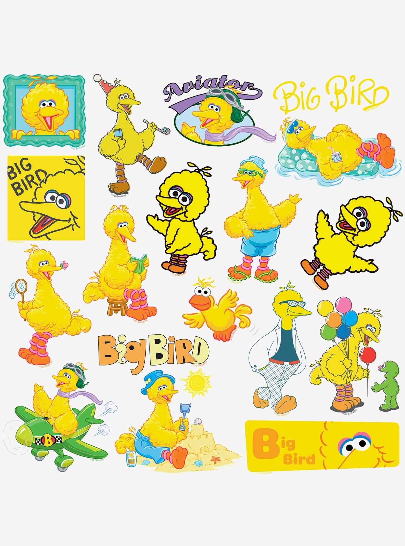 Sesame Street Big Bird 100ct Vinyl Stickers Variety Pack, , alternate