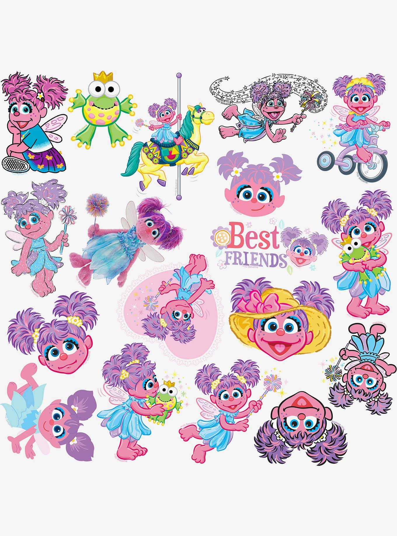 Sesame Street Abby Cadabby 100ct Vinyl Stickers Variety Pack, , alternate