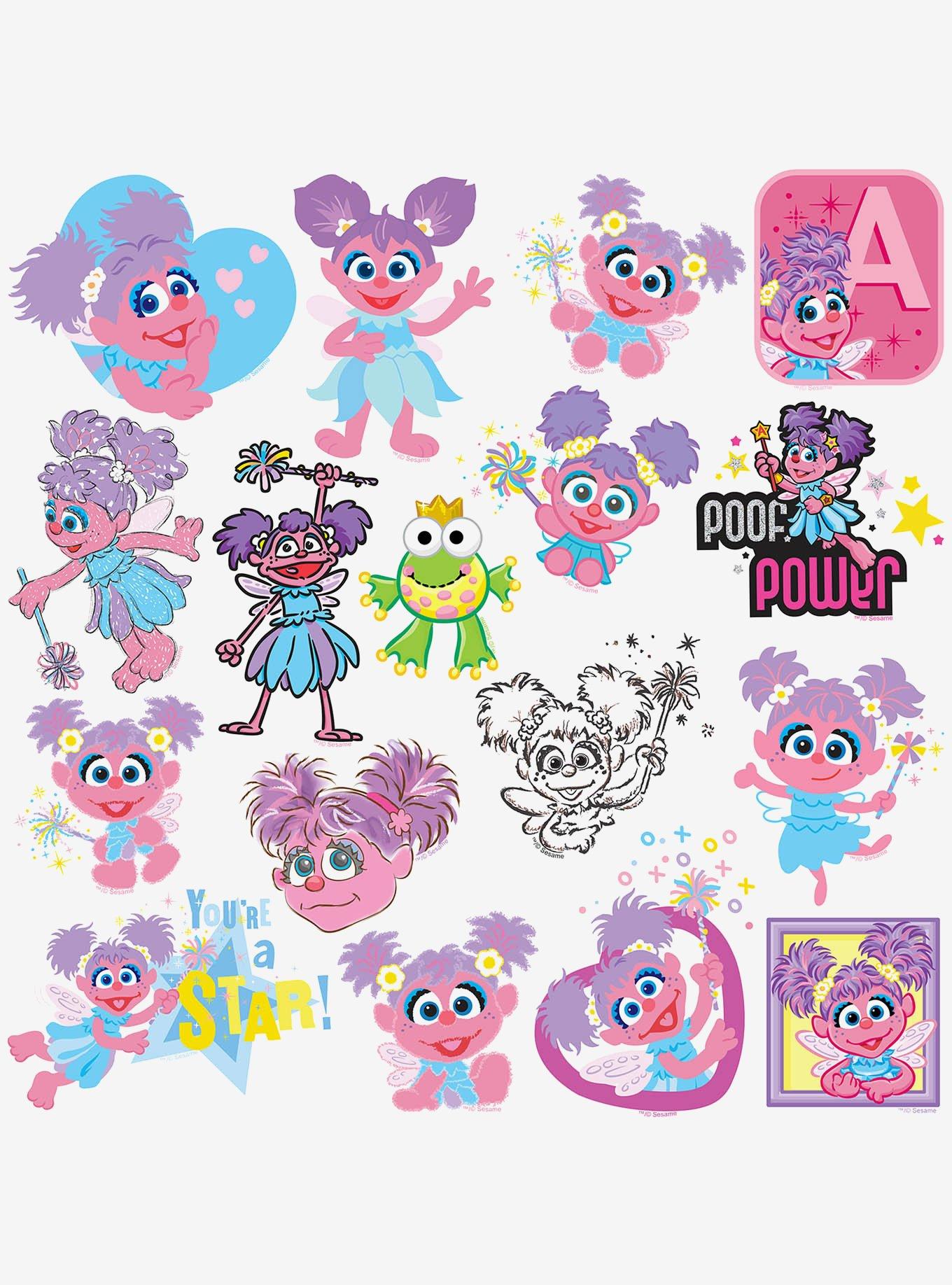 Sesame Street Abby Cadabby 100ct Vinyl Stickers Variety Pack, , alternate