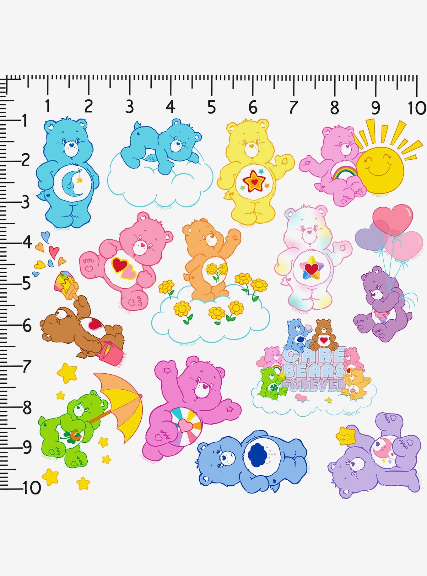 Care Bears Classic 100ct Vinyl Stickers Variety Pack, , alternate
