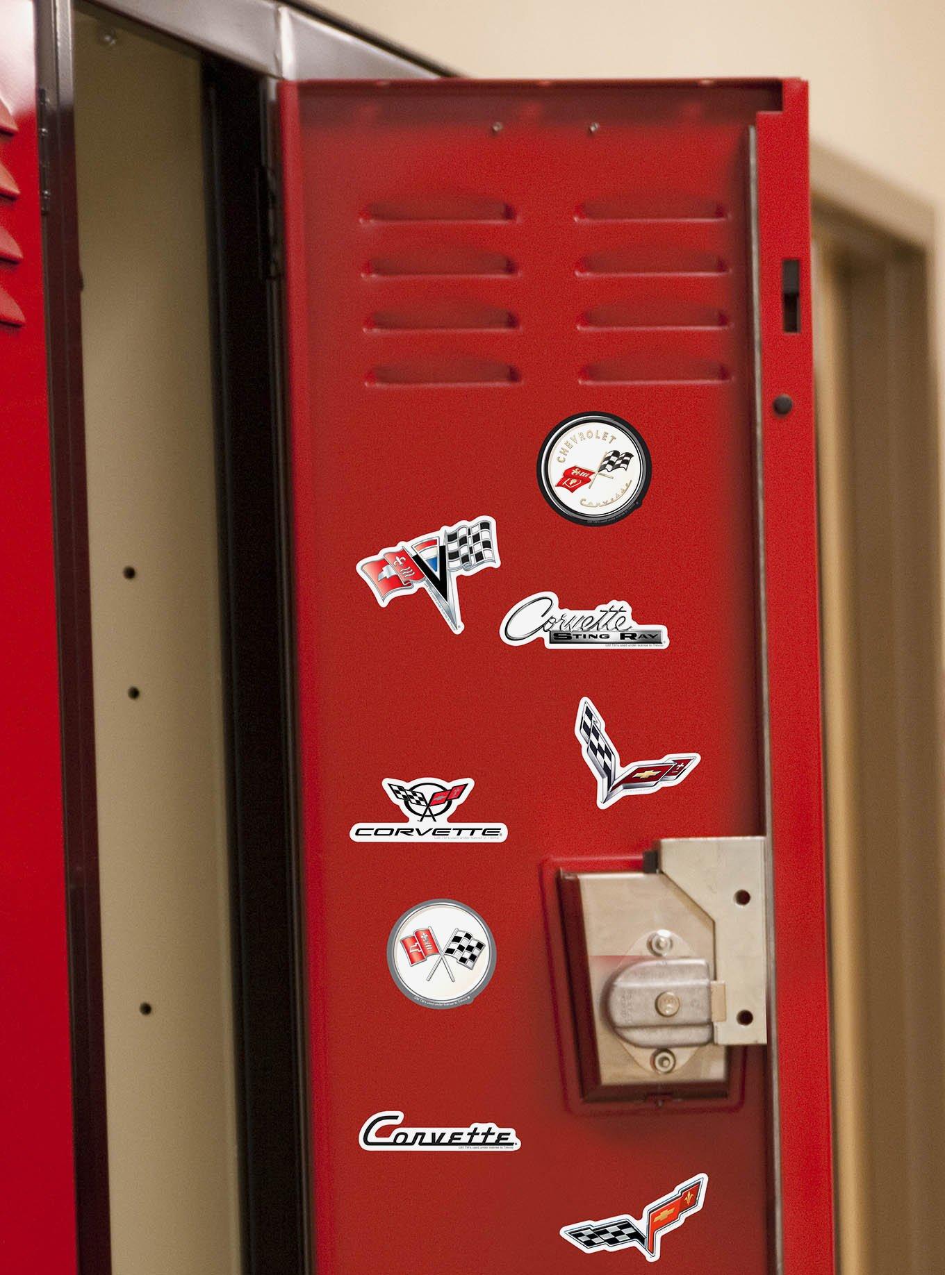 Chevrolet Corvette 100ct Vinyl Stickers Variety Pack, , alternate