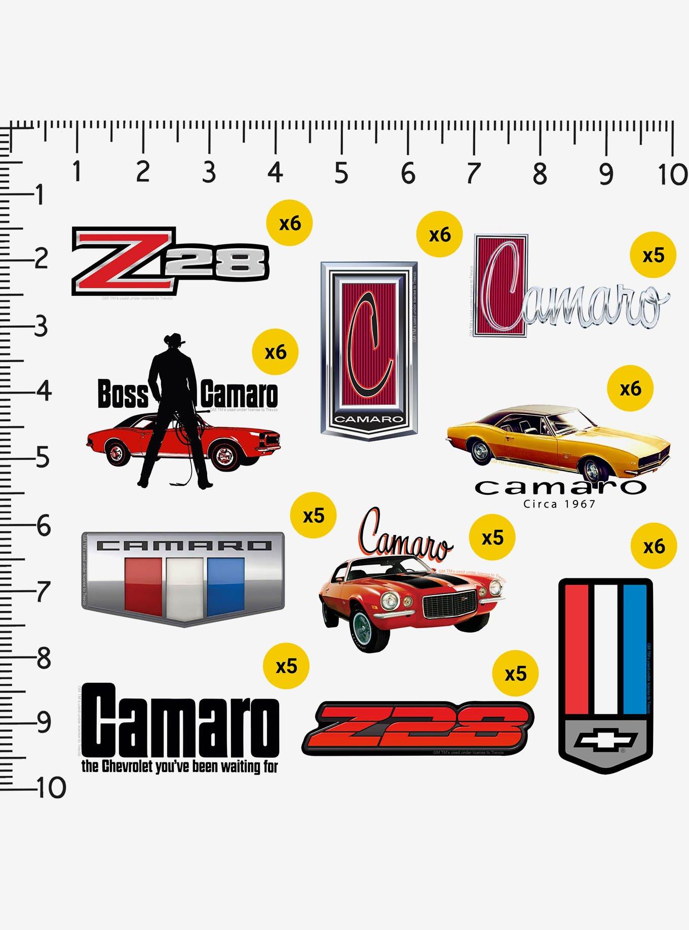 Chevy Camaro 100ct Vinyl Stickers Variety Pack, , alternate