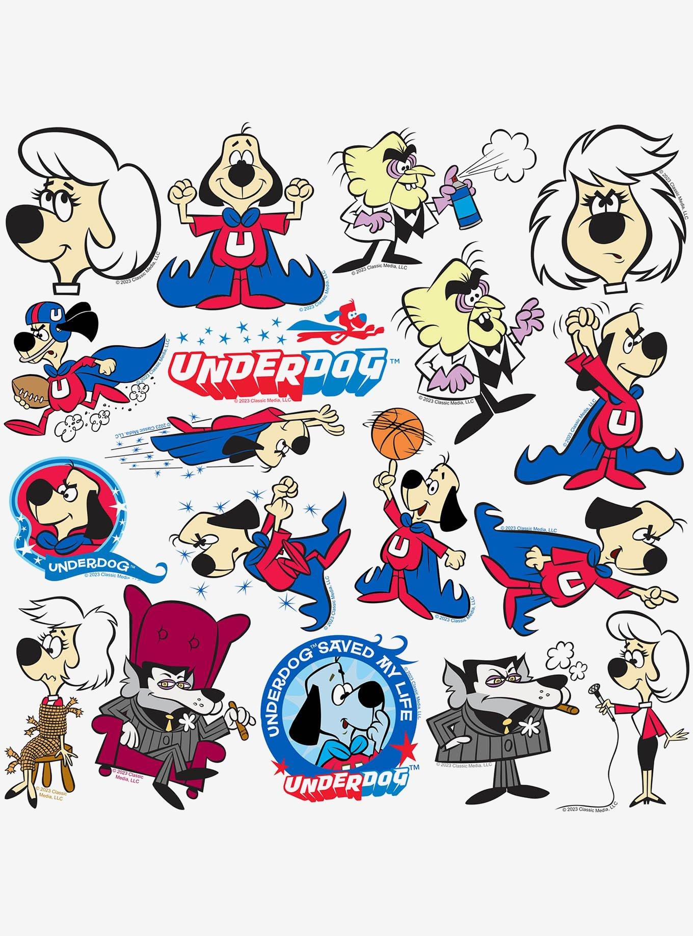 Underdog 100ct Vinyl Stickers Variety Pack, , alternate