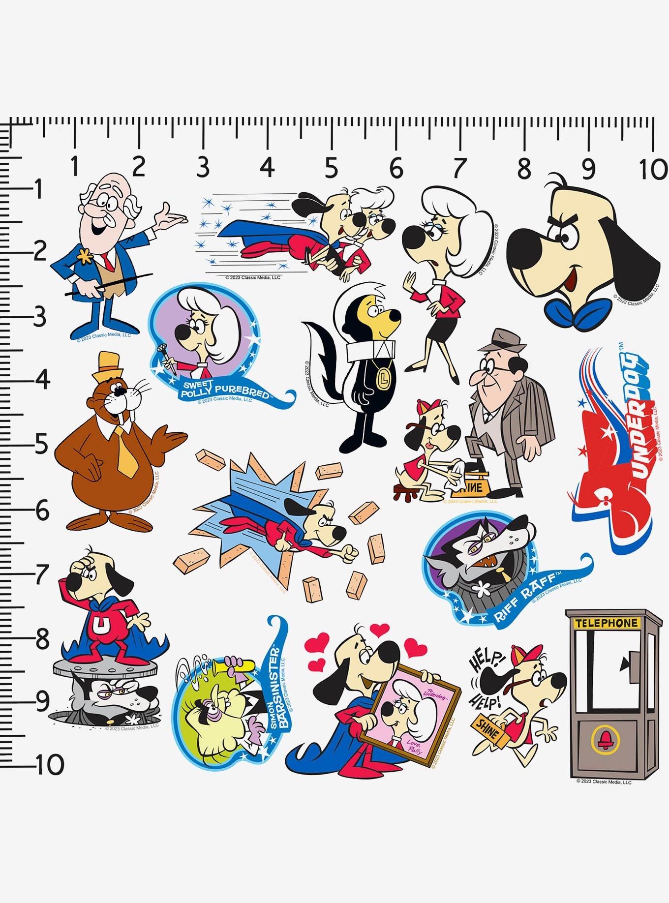 Underdog 100ct Vinyl Stickers Variety Pack, , alternate