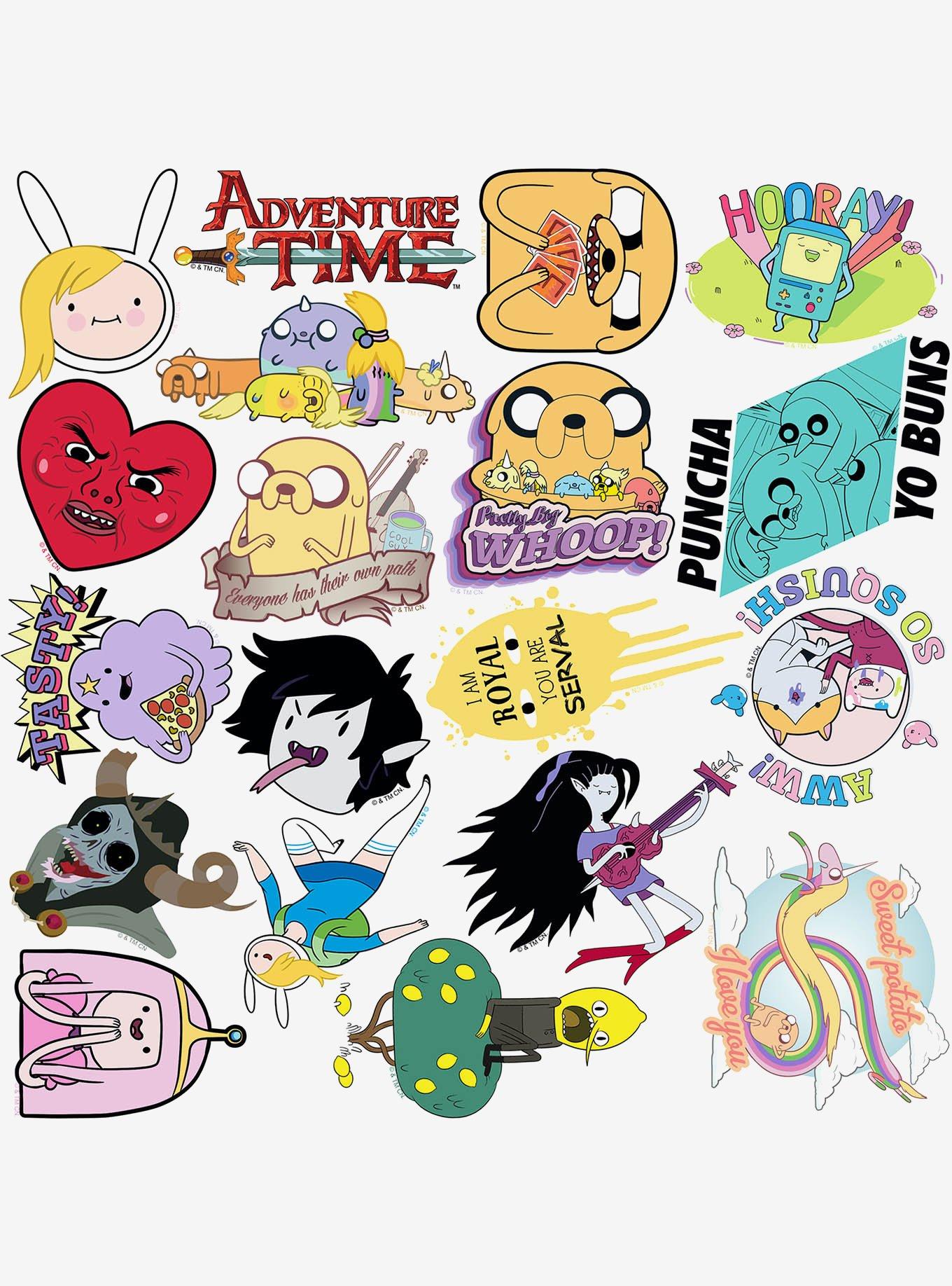 Adventure Time 100ct Vinyl Stickers Variety Pack, , alternate