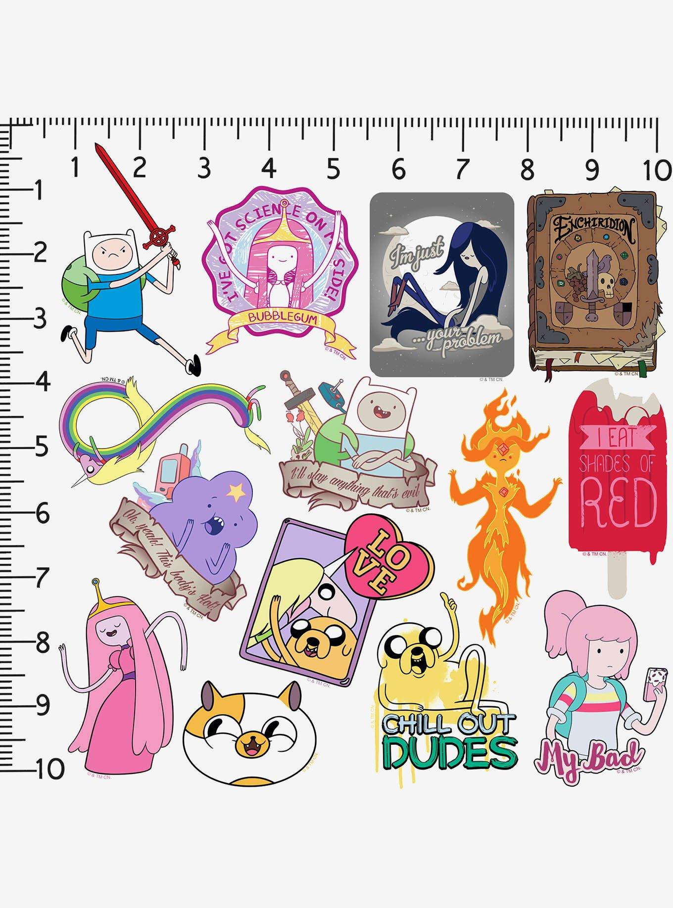 Adventure Time 100ct Vinyl Stickers Variety Pack, , alternate
