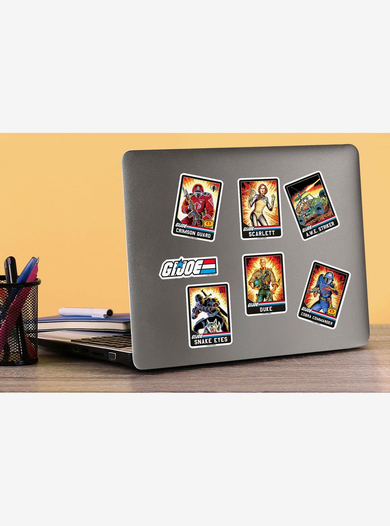 G.I. Joe Retro Card 100ct Vinyl Stickers Variety Pack, , hi-res