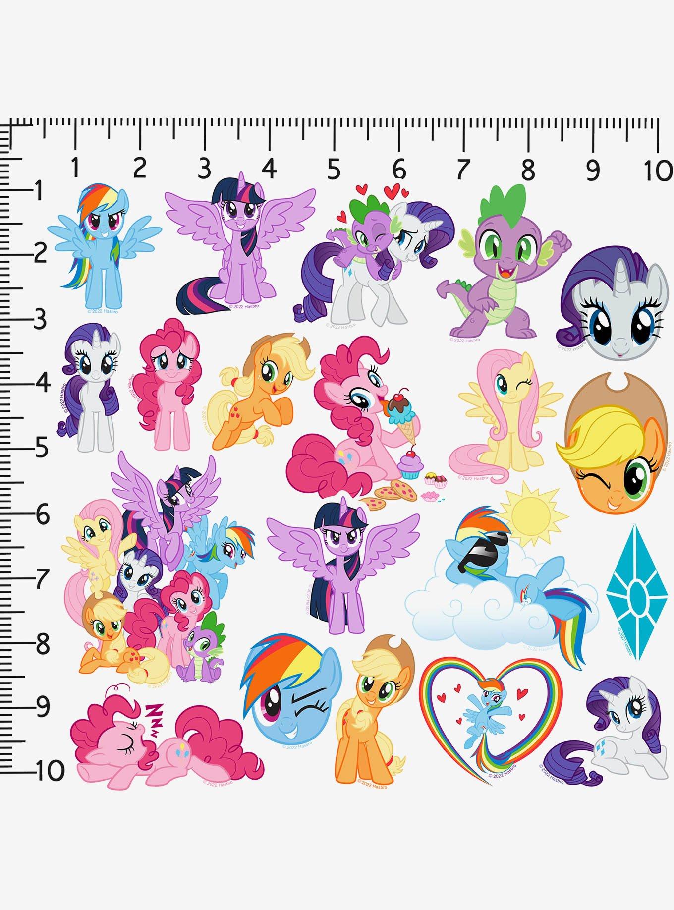 My Little Pony Friendship Is Magic 100ct Vinyl Stickers Variety Pack, , alternate