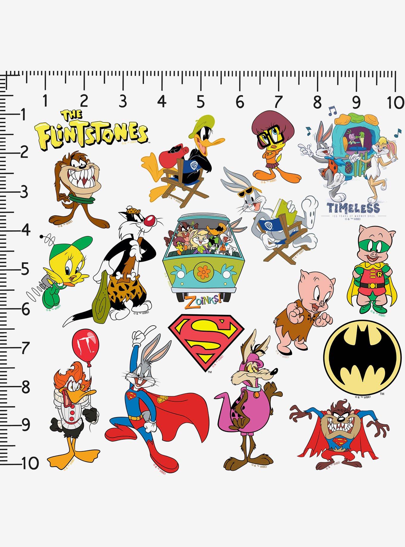 Looney Tunes WB100 Mashup 100ct Vinyl Stickers Variety Pack, , hi-res