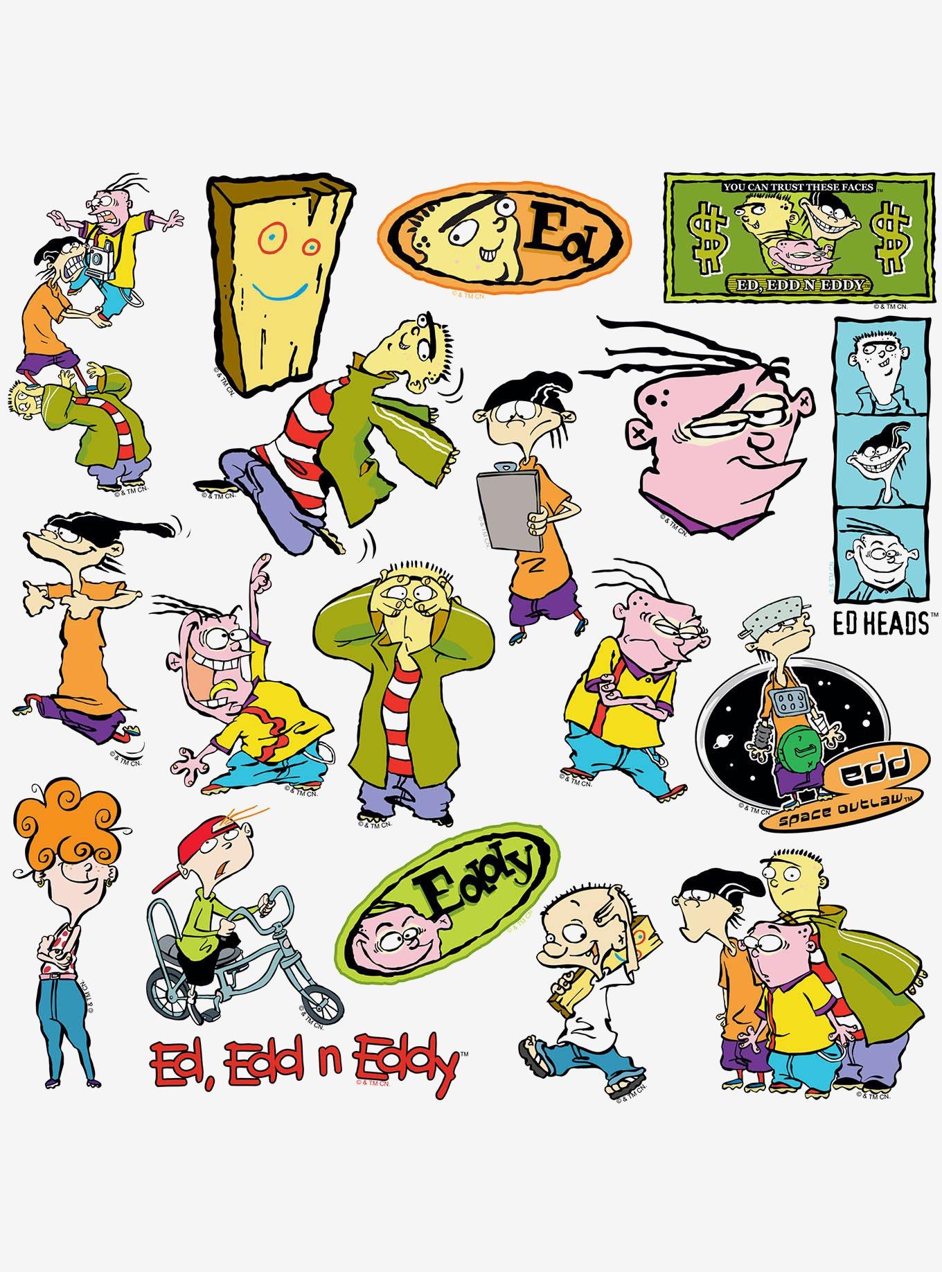 Ed Edd N Eddy 100ct Vinyl Stickers Variety Pack, , alternate